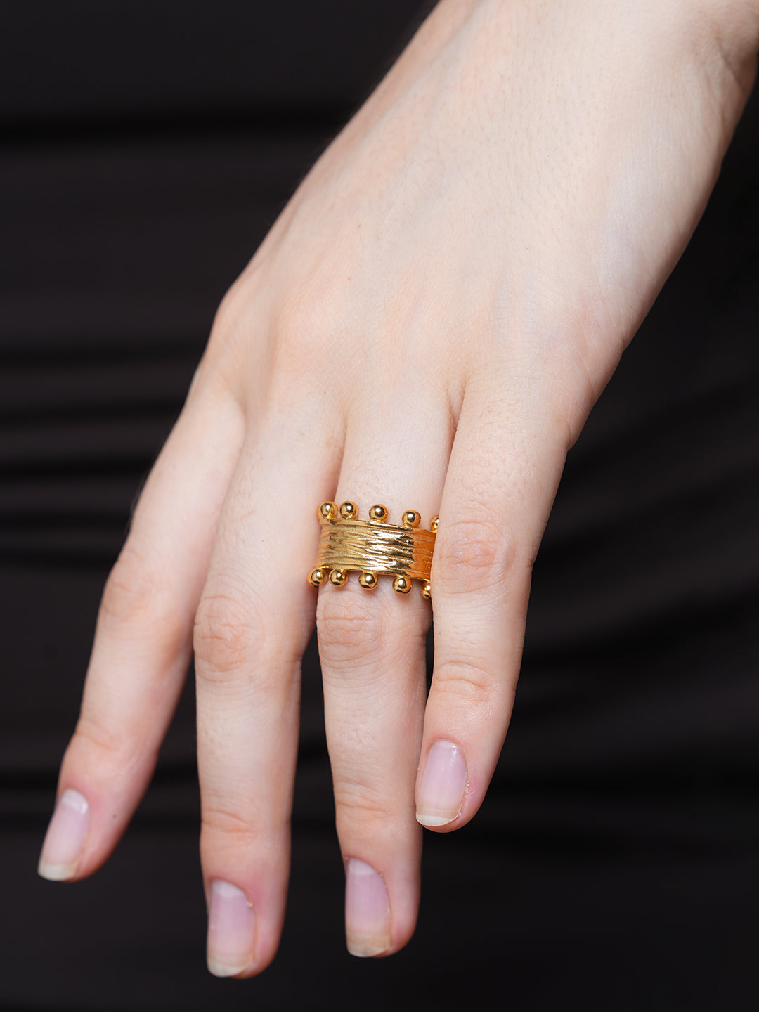 Charms Stainless Steel Ring