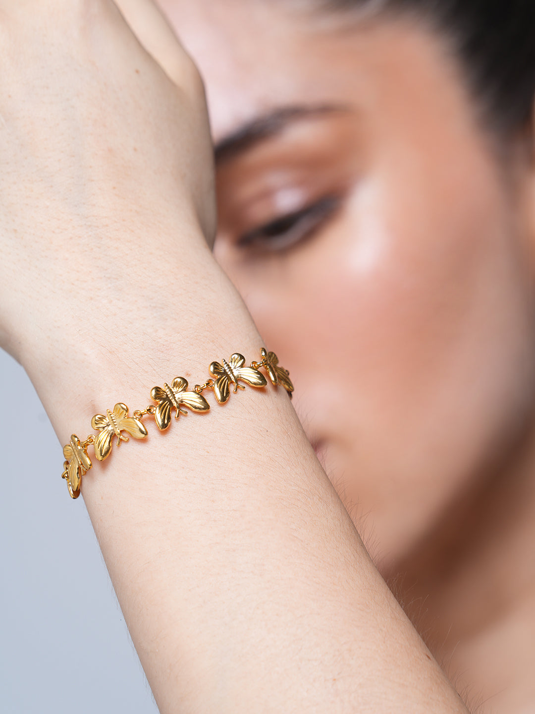 Butterfly Chain Bracelet