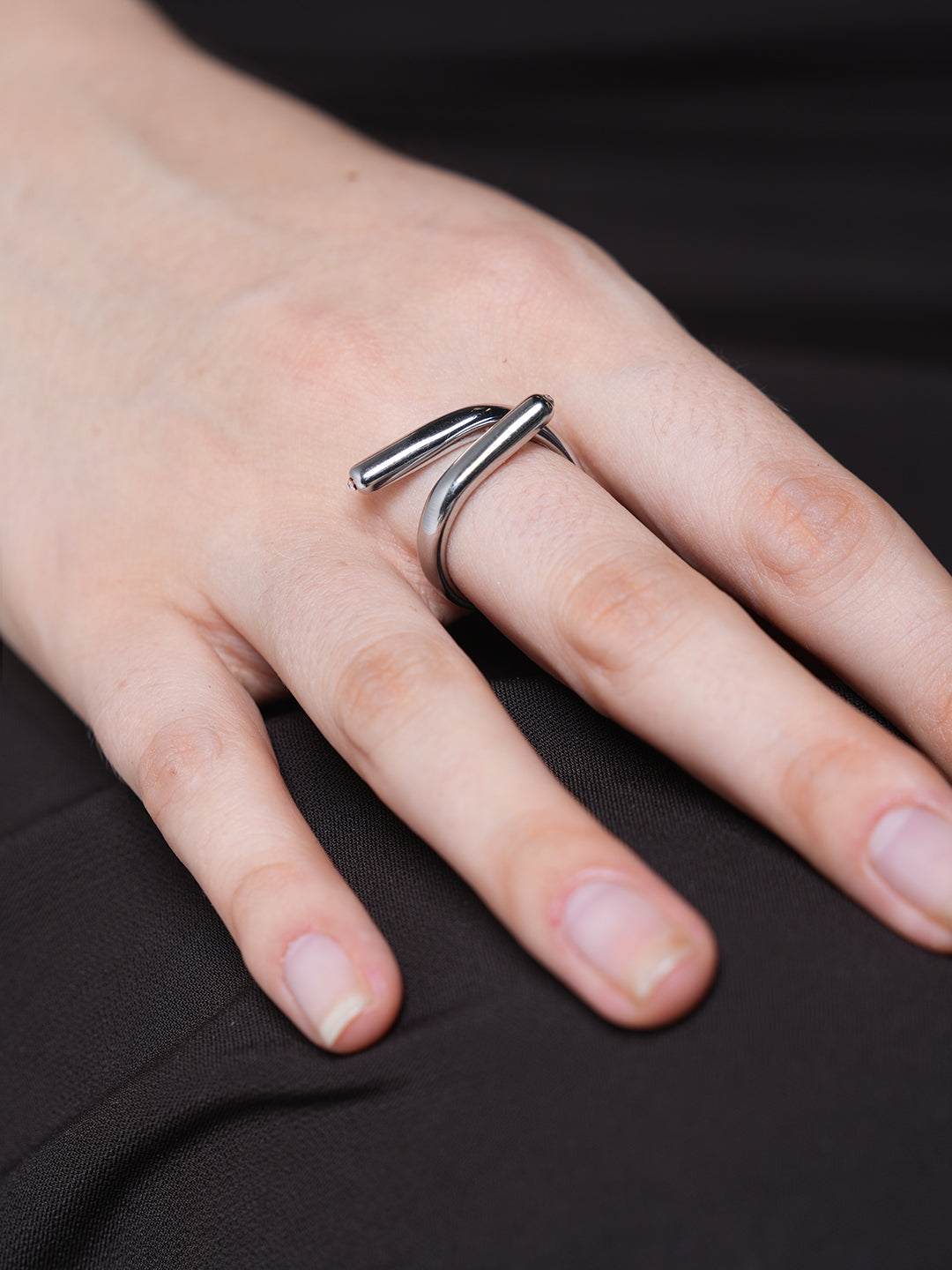 Chunky Minimalist Simple Ring