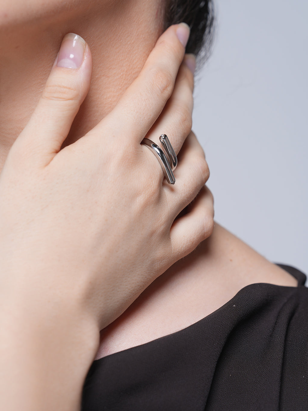 Chunky Minimalist Simple Ring