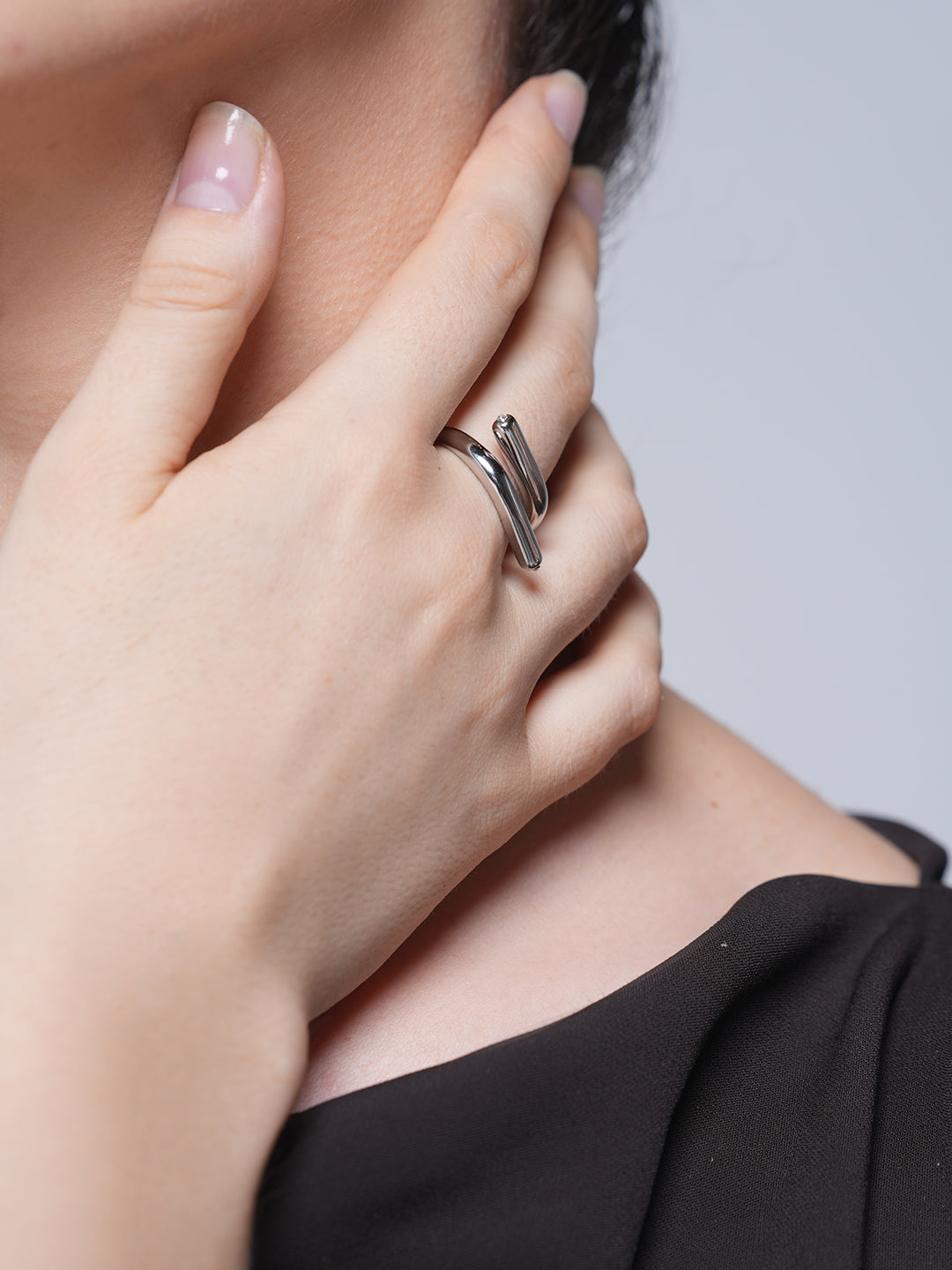 Chunky Minimalist Simple Ring