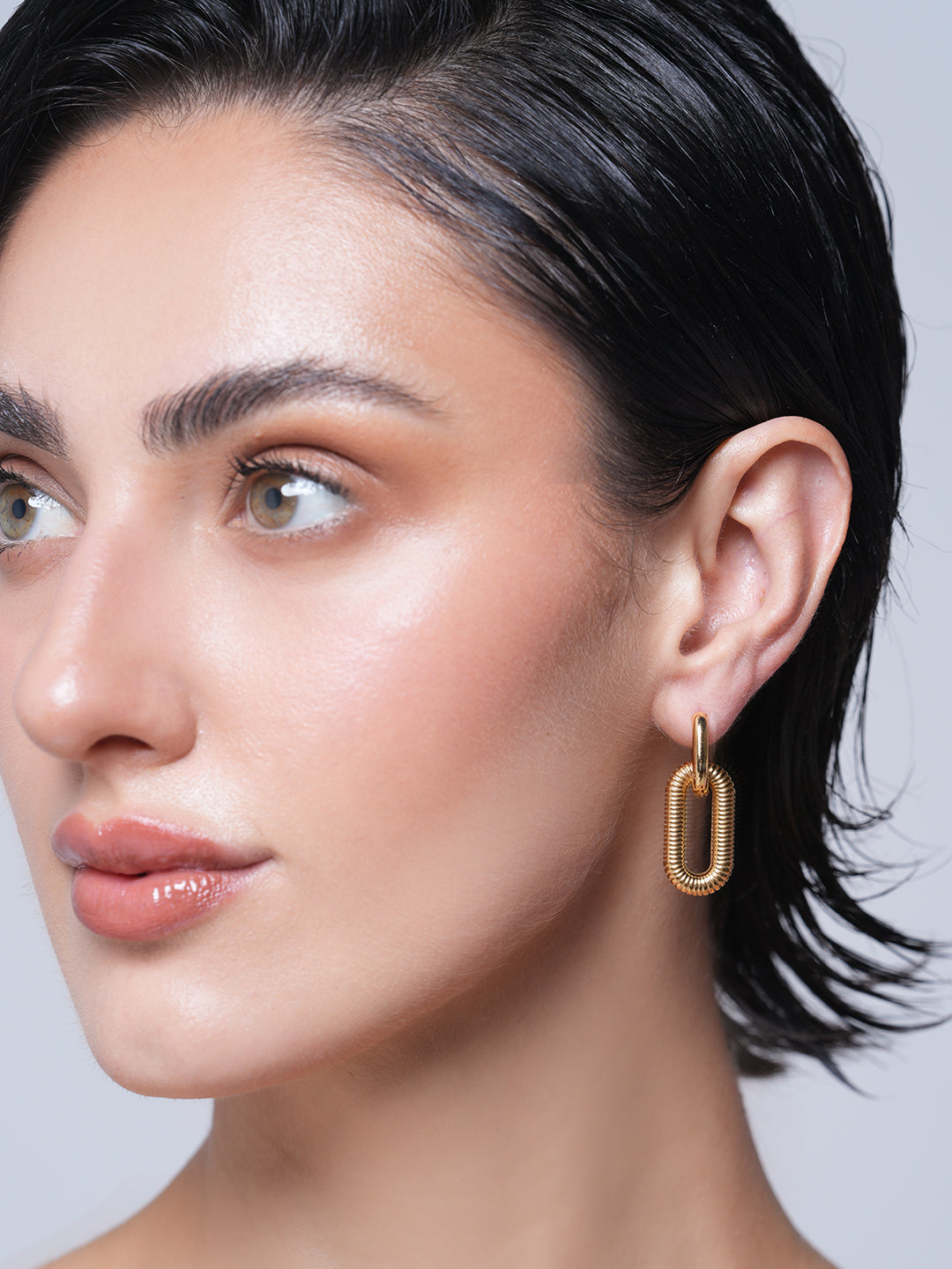 Hypoallergenic Chain Drop Earrings