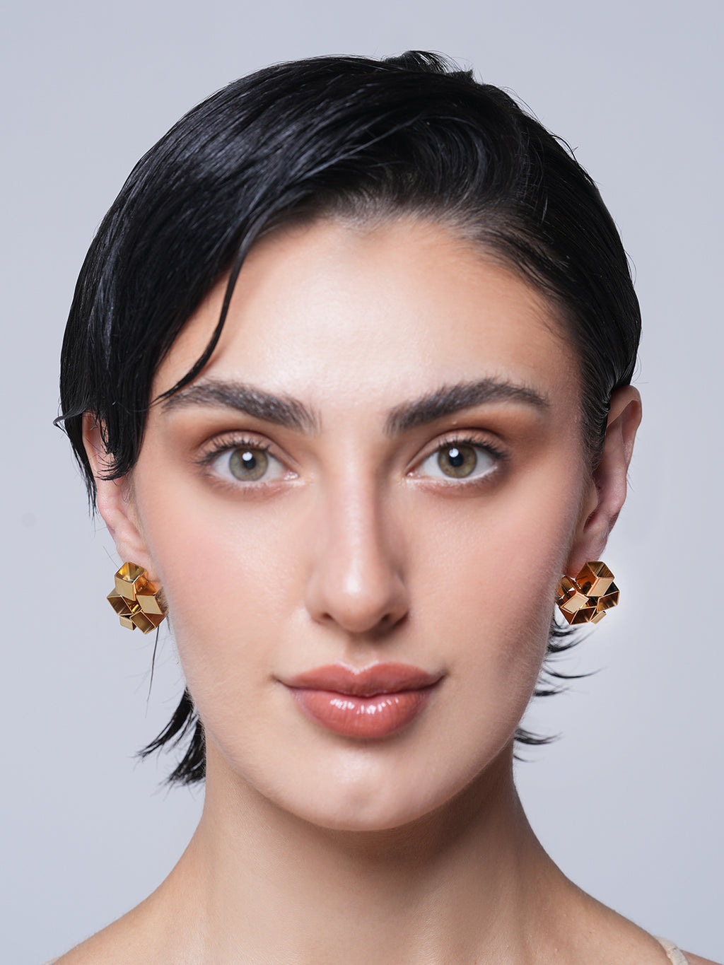 Stainless Steel Fashion Geometric Earrings