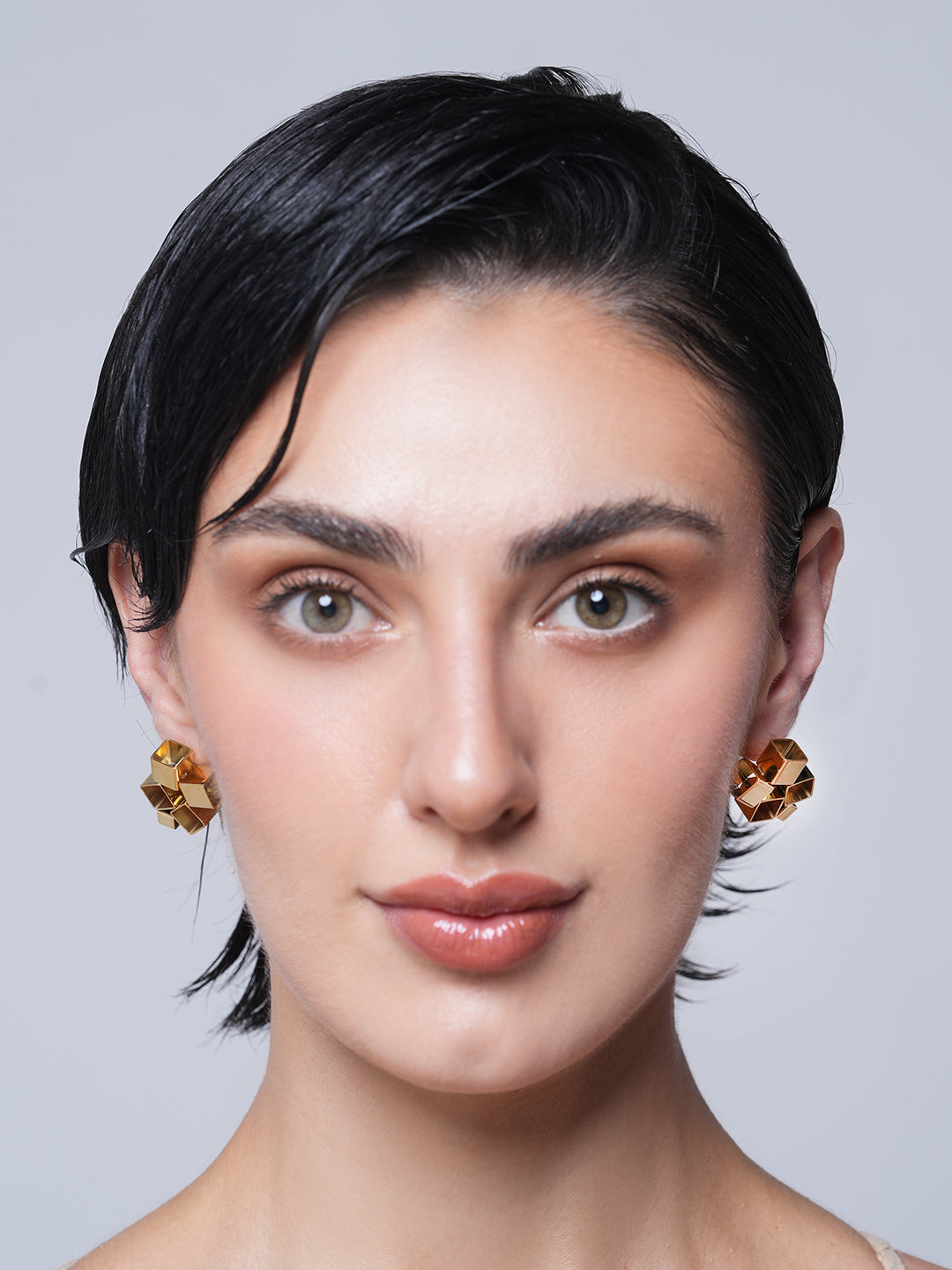 Stainless Steel Fashion Geometric Earrings