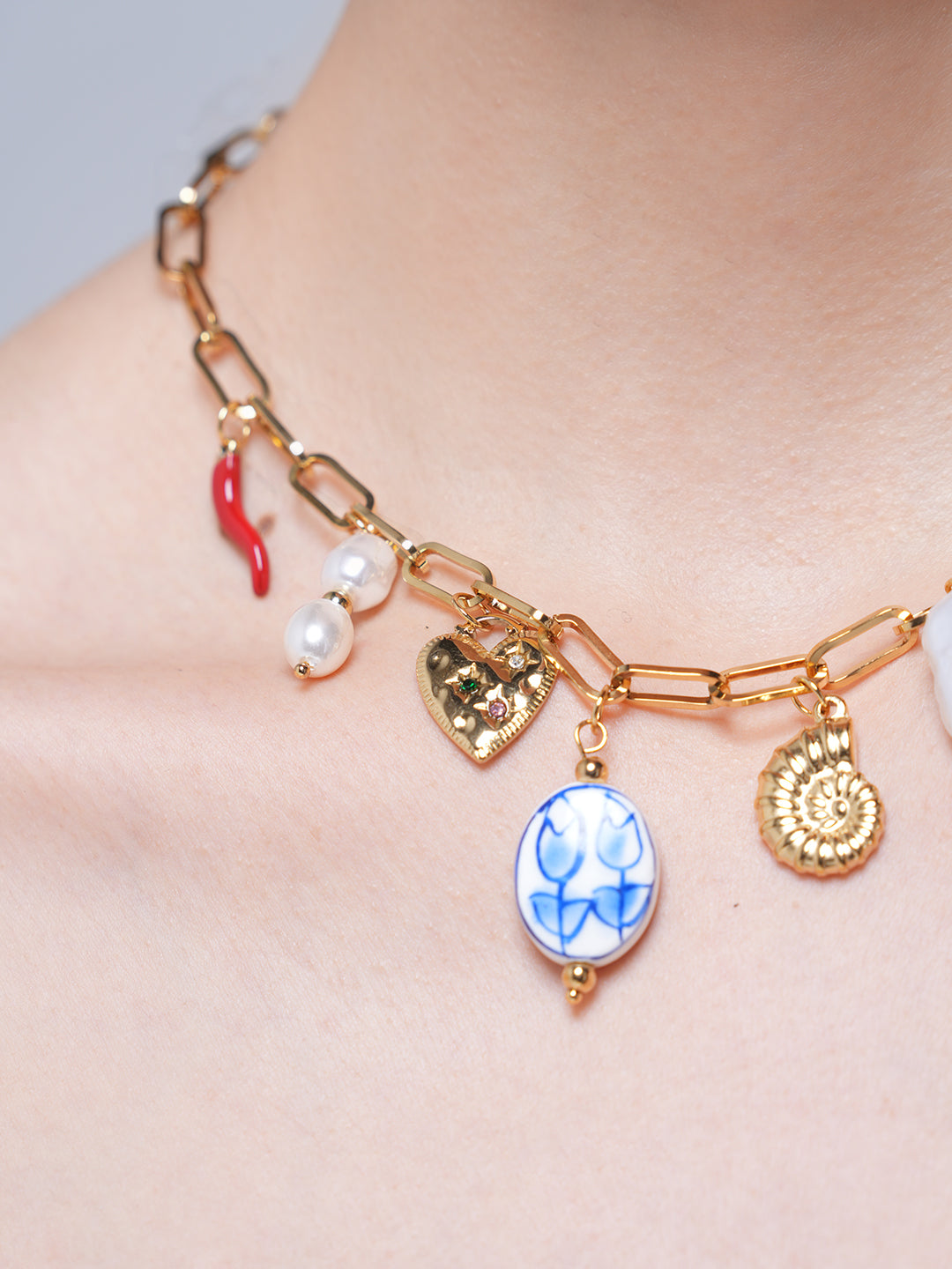 Charms Beach Necklace