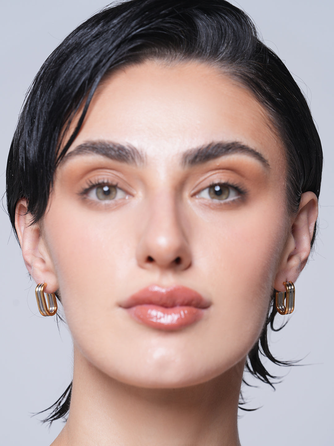 Three Layer Hoop Earring