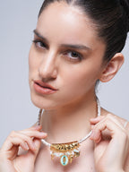 Simulated Pearl Starfish Conch Pendant Necklace