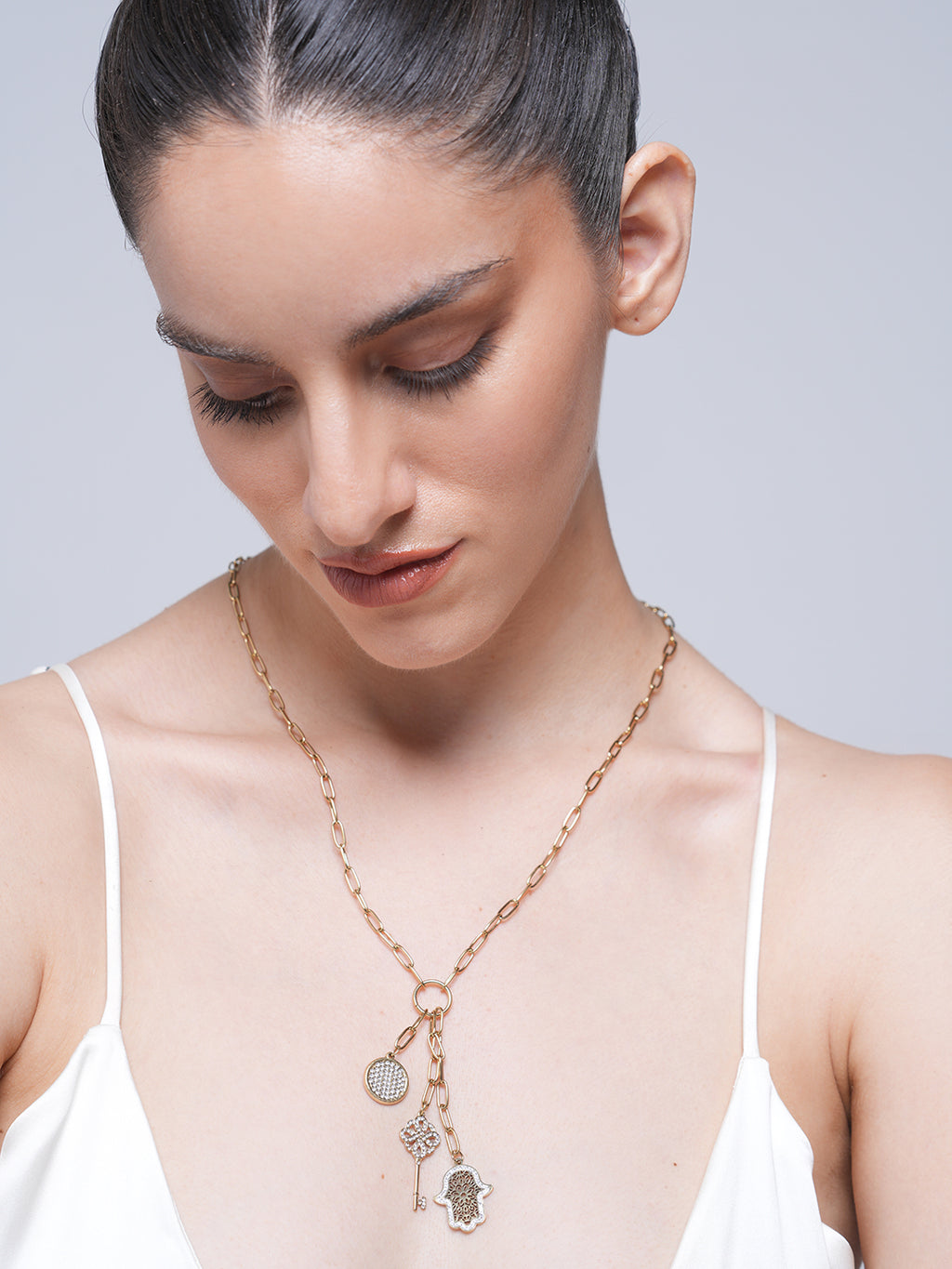 Lobster Trigger Clasp Closure Layered Necklace