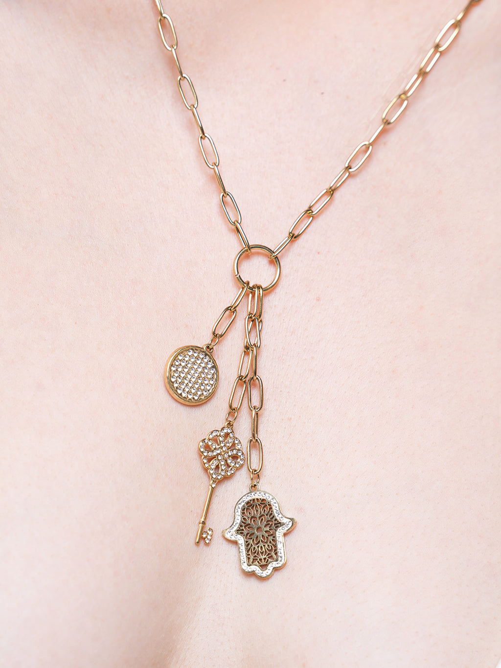 Lobster Trigger Clasp Closure Layered Necklace