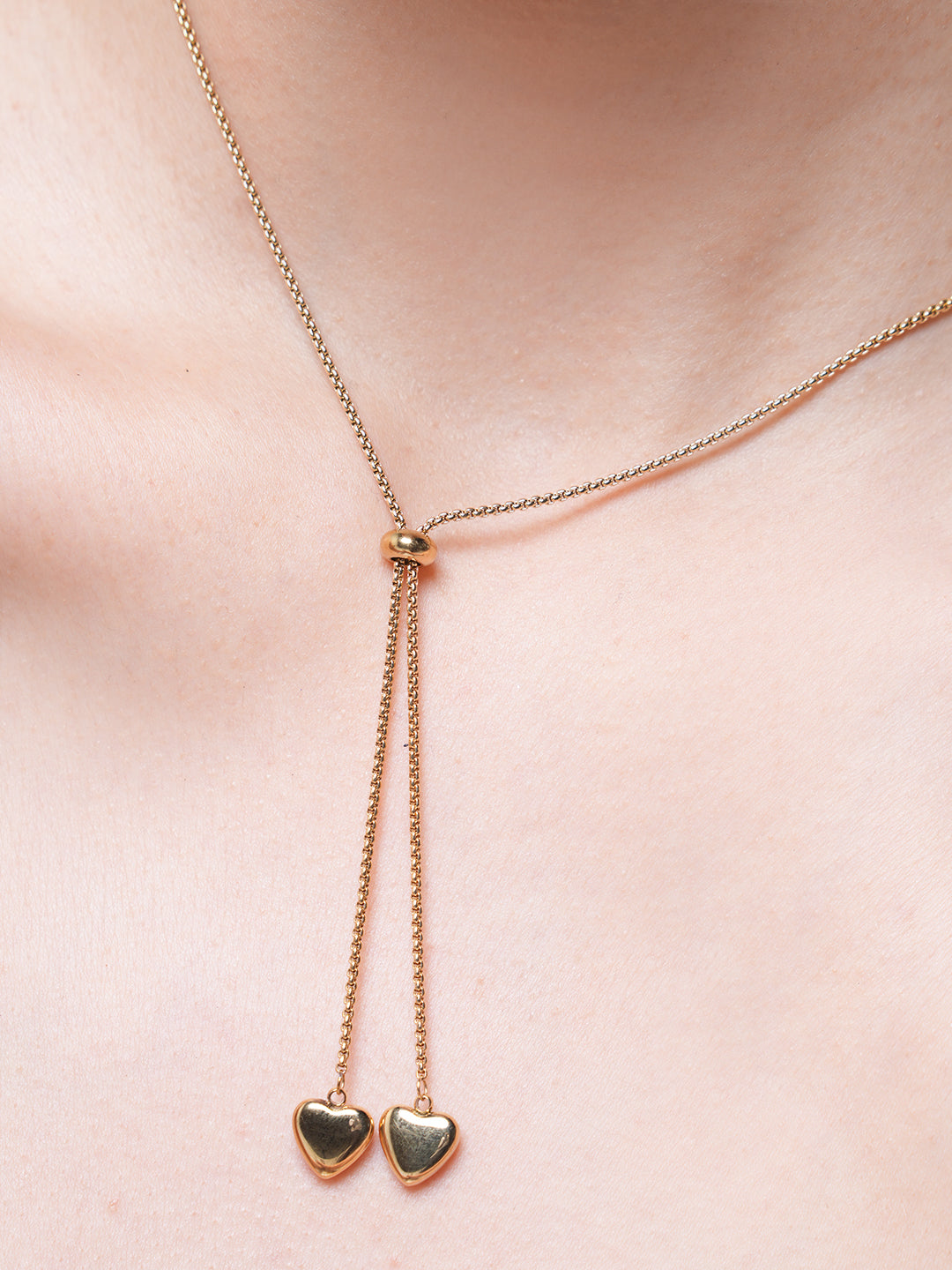 Heart Long Pendant Necklace