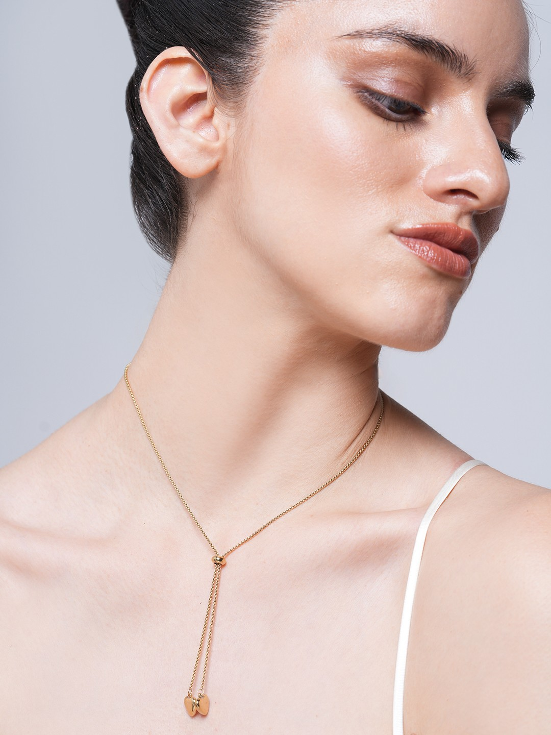 Heart Long Pendant Necklace