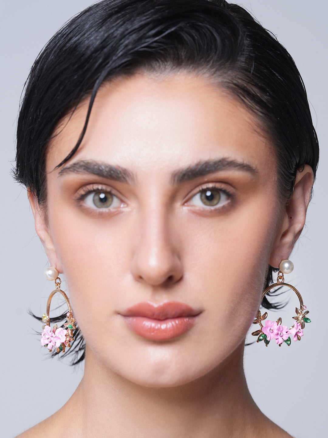 Soft Clay Flower Earrings