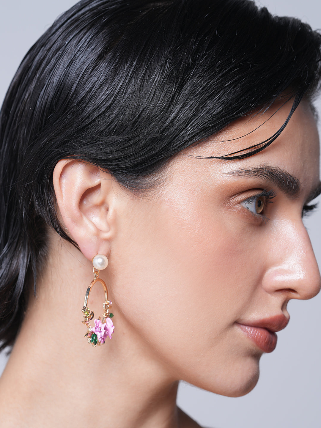 Soft Clay Flower Earrings