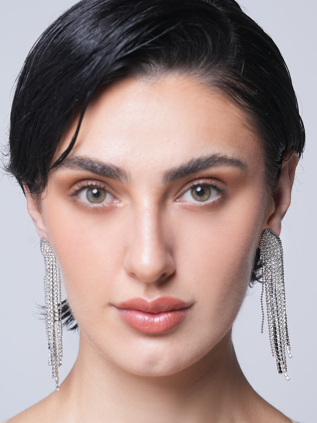 CZ Drop Earrings