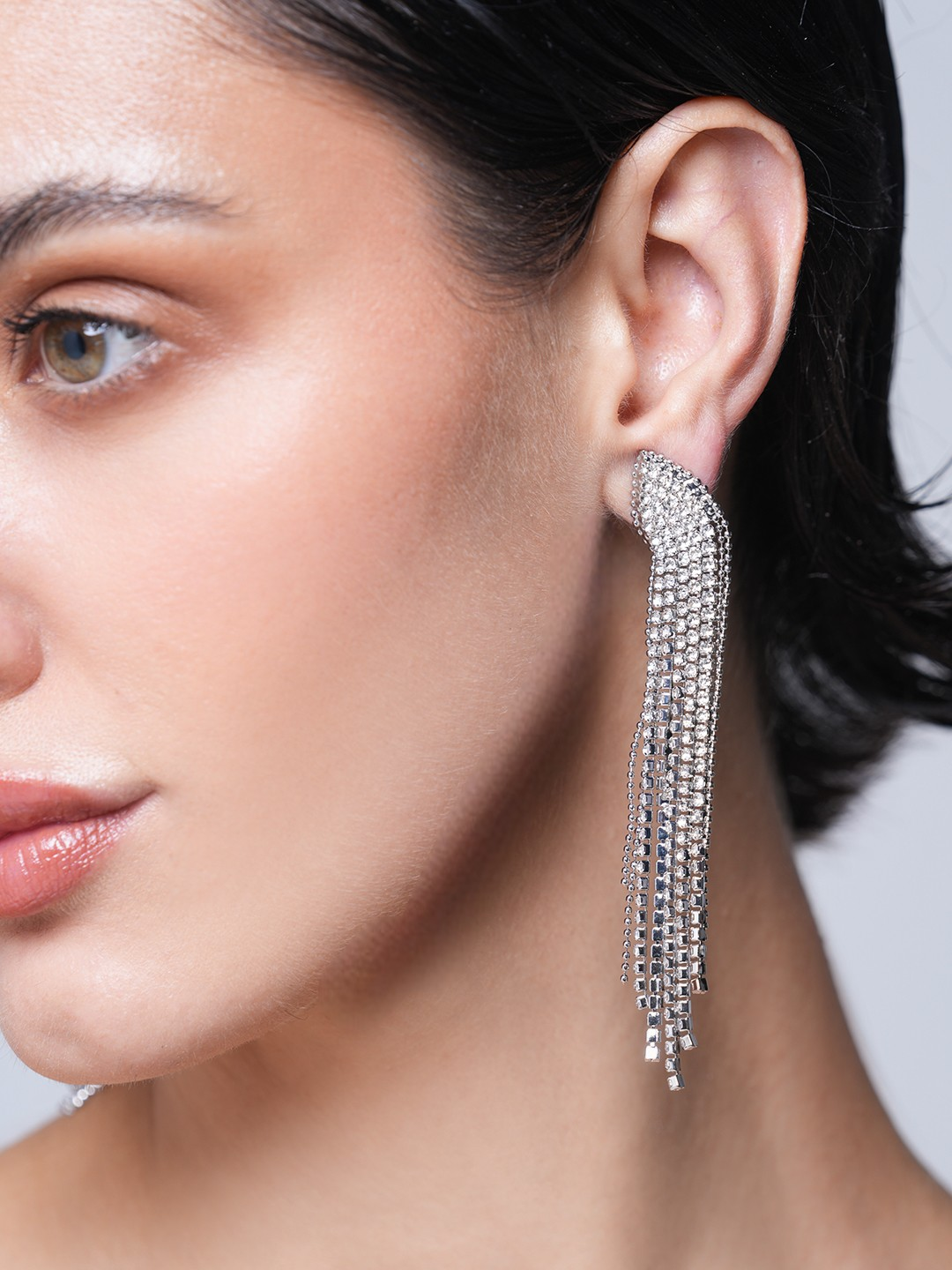 CZ Drop Earrings