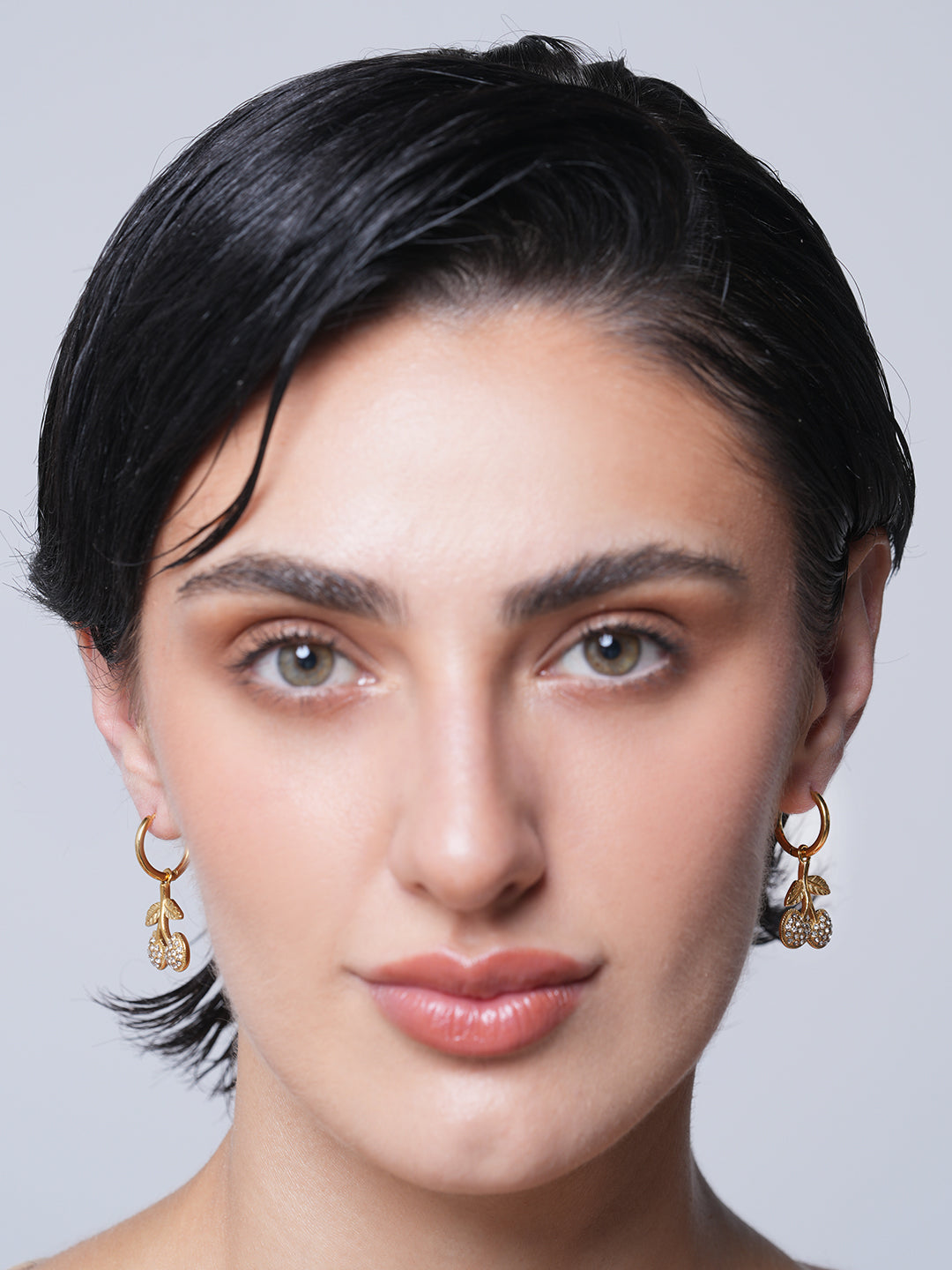 Cherry CZ Earrings