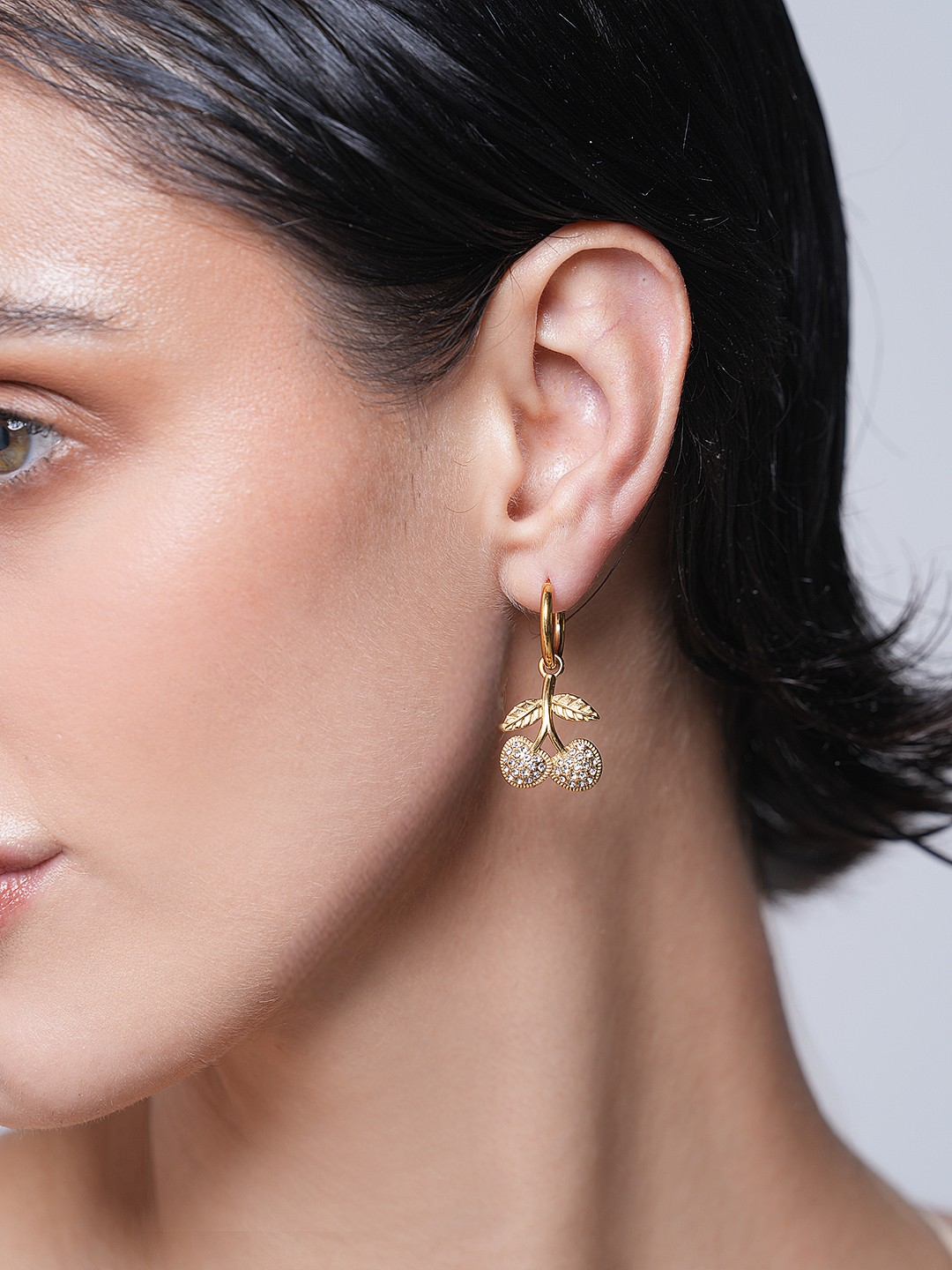 Cherry CZ Earrings