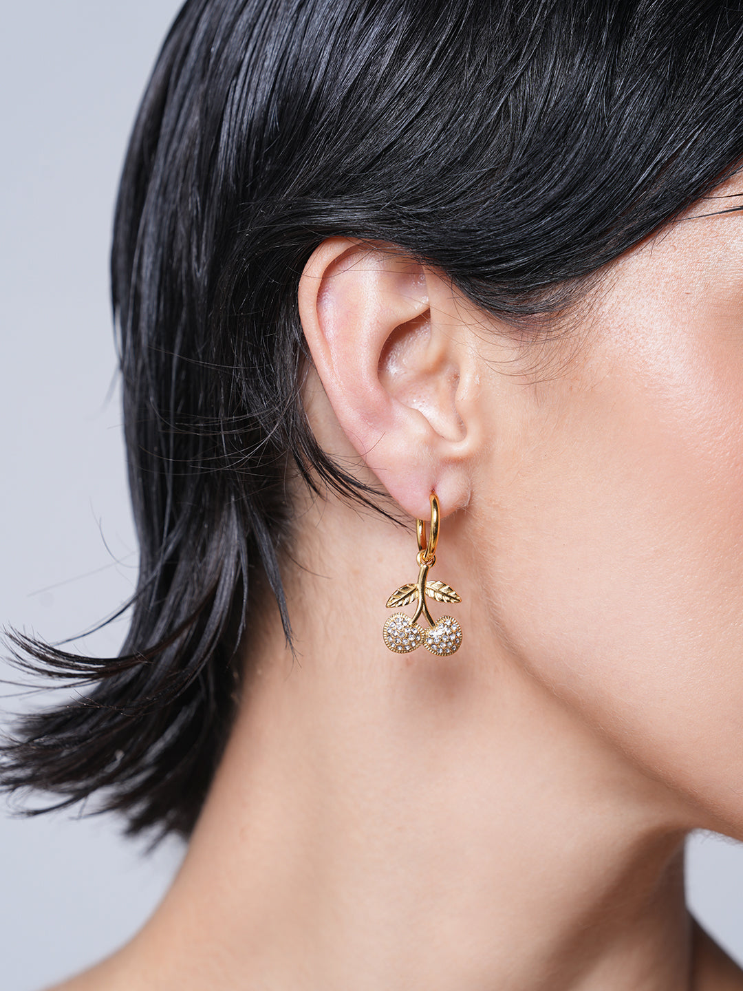 Cherry CZ Earrings