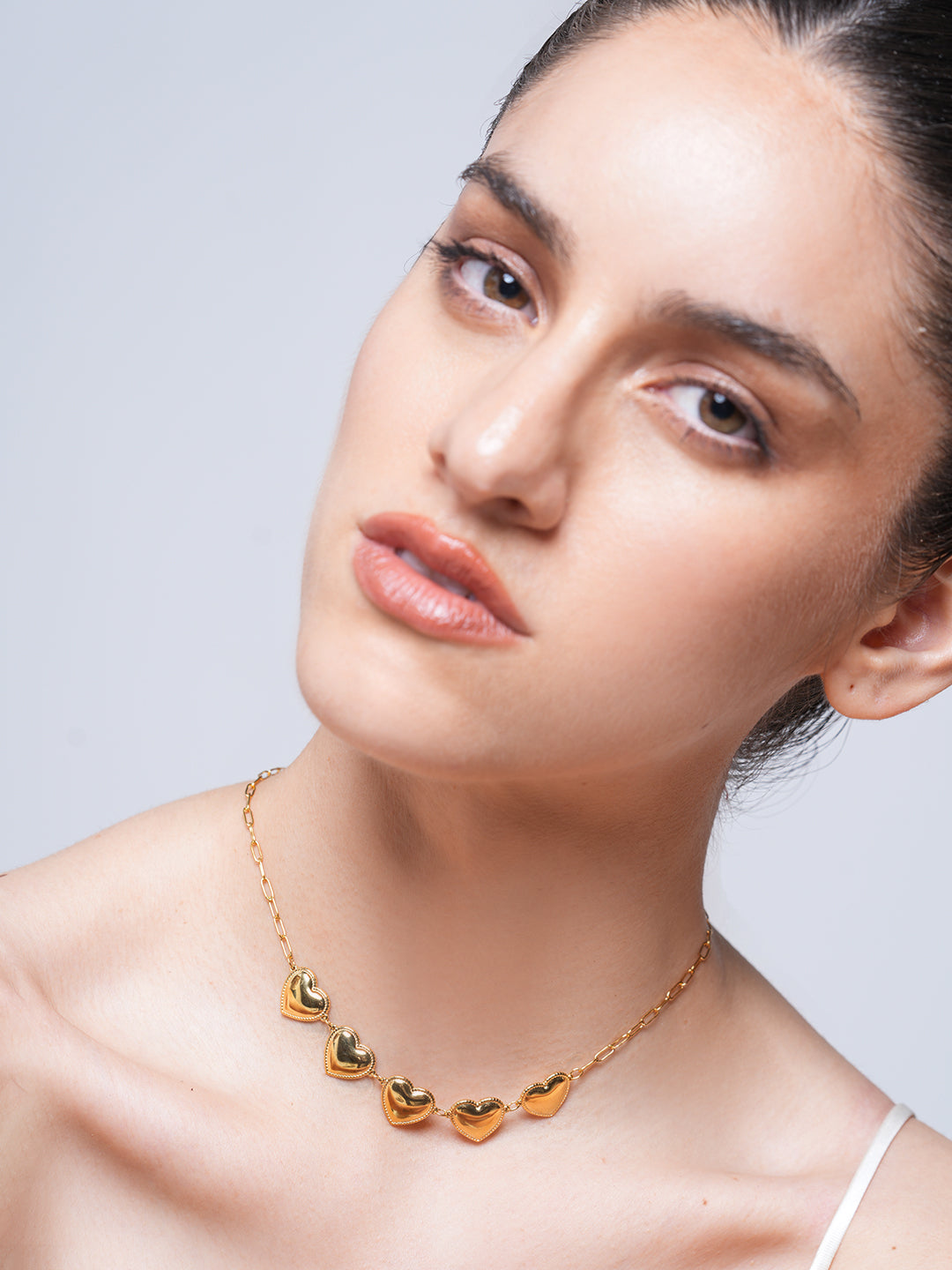 Multiple Heart Necklace
