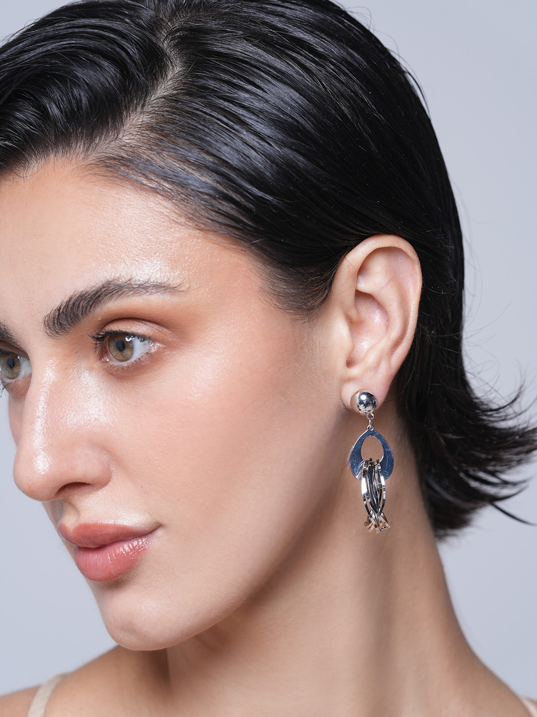 Light Geometric Earrings