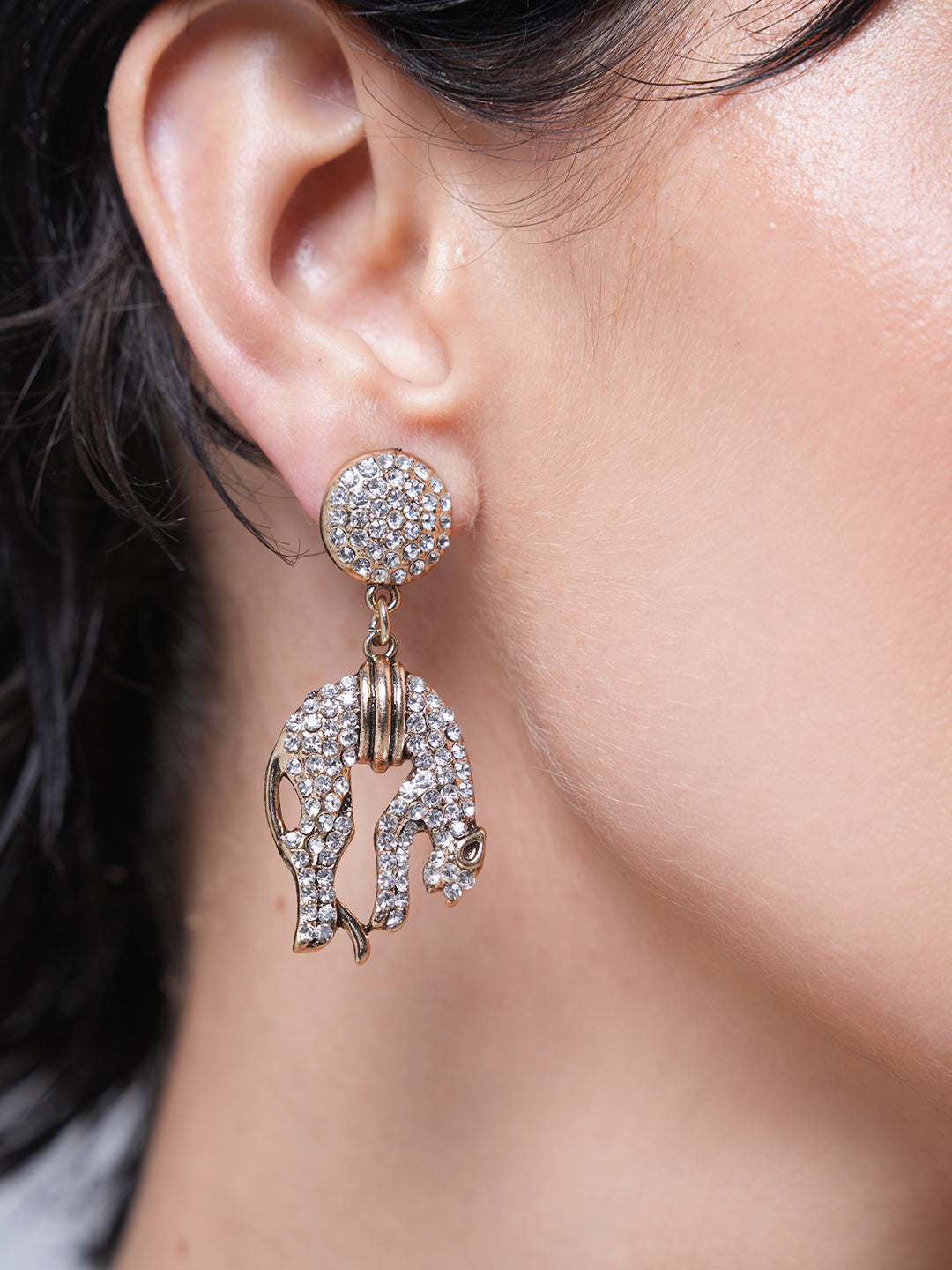 Punk Animal Drop Earrings