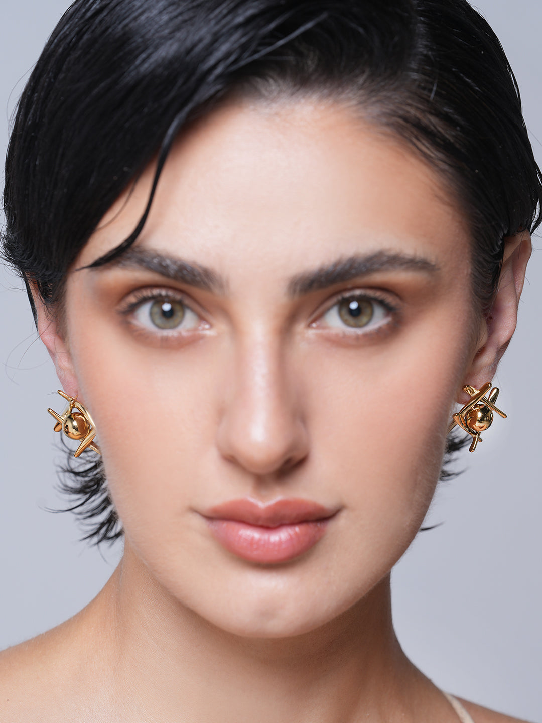 Geometric Stud Earrings
