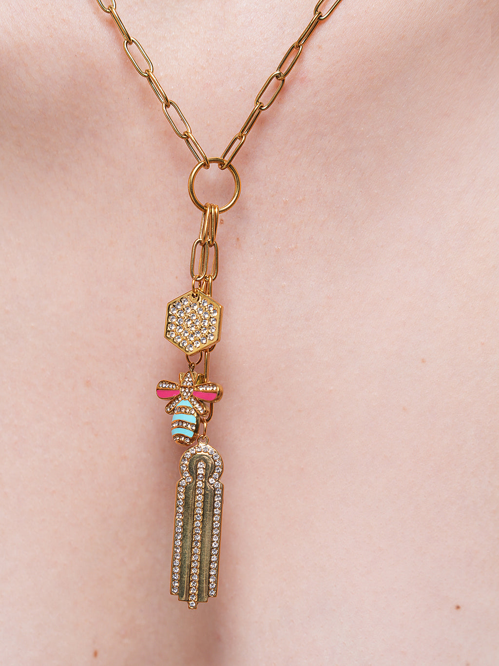 Lobster Trigger Clasp Closure Layered Necklace