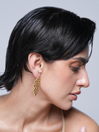 Geometric Chain Drop Earrings