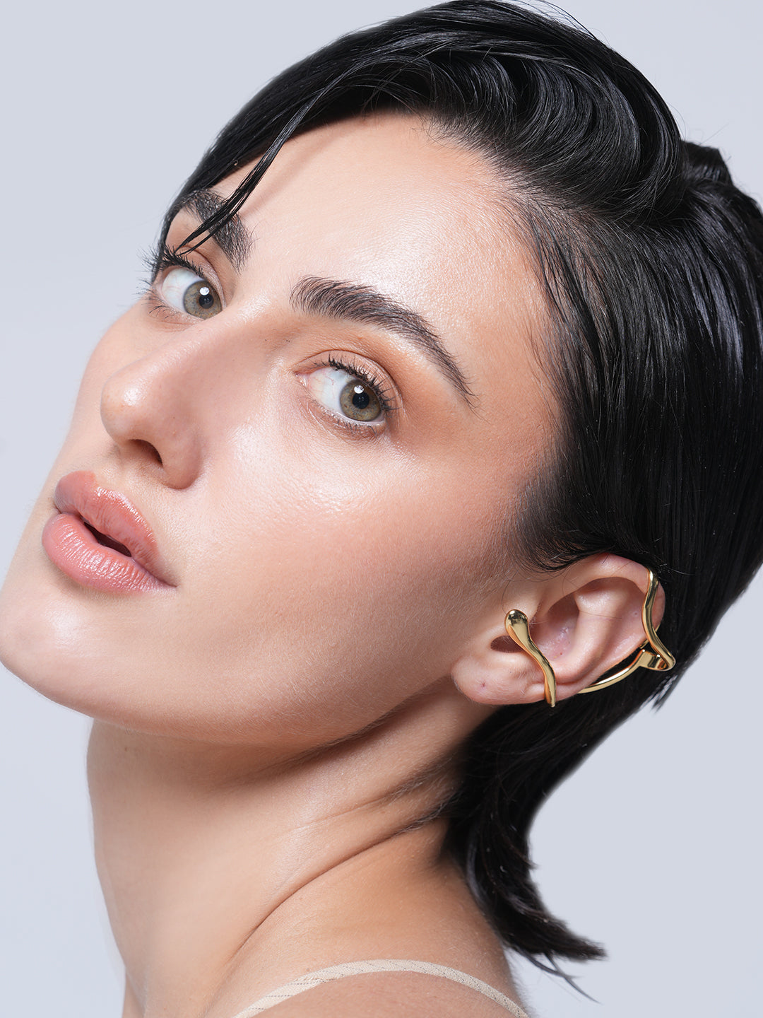 Irregular Branches Ear Cuff