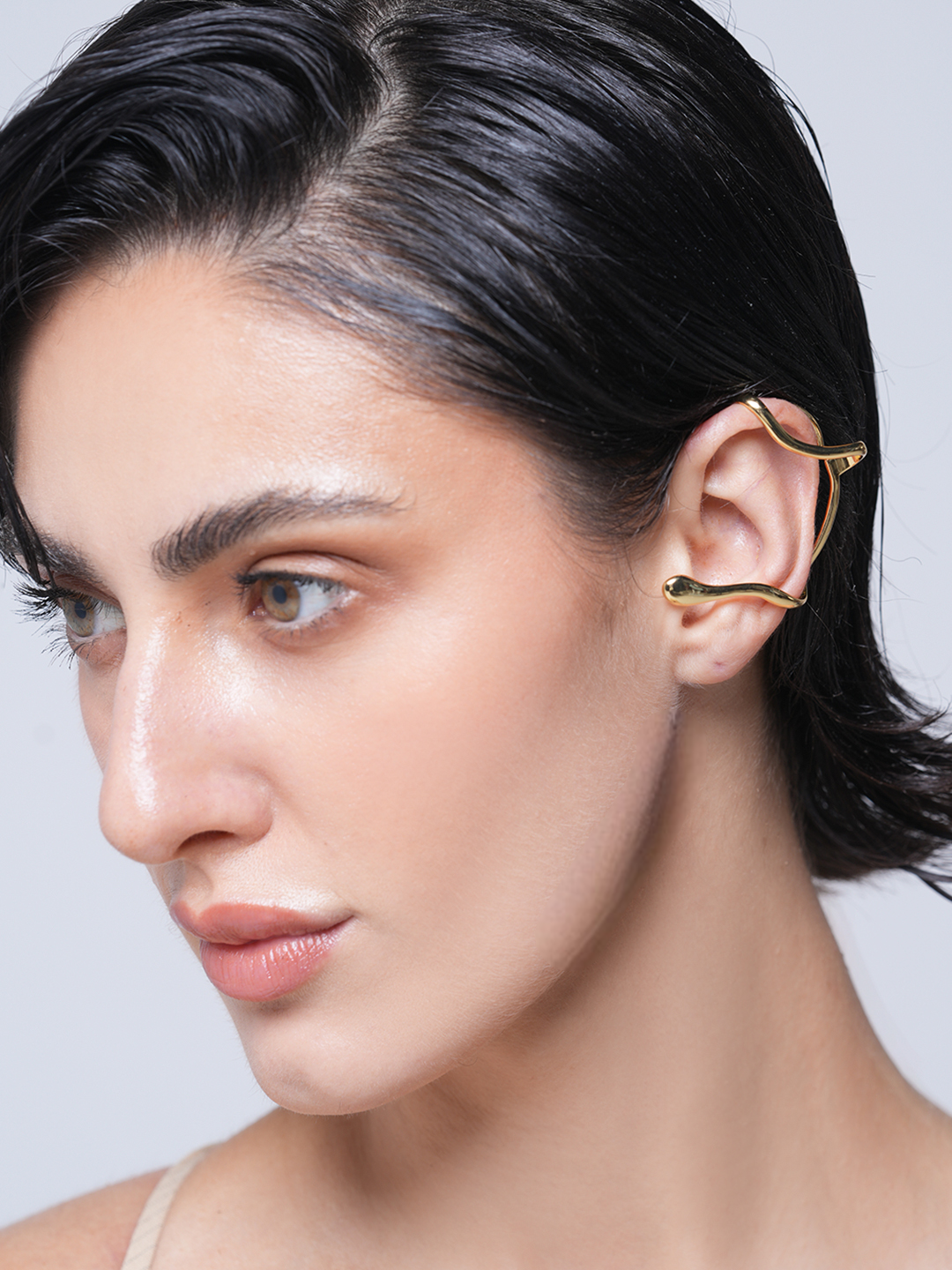 Irregular Branches Ear Cuff