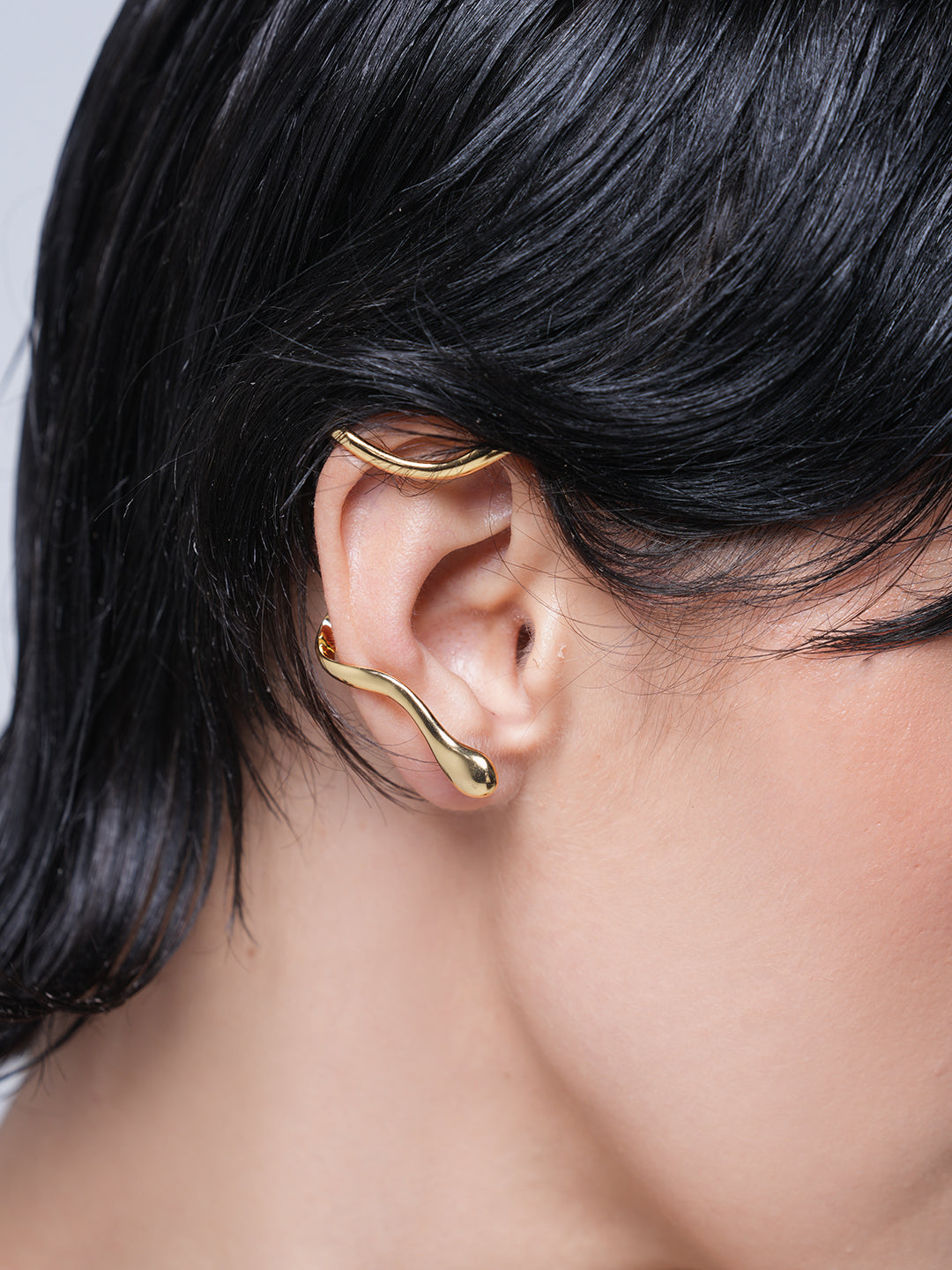 Irregular Branches Ear Cuff
