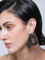 Bow Knot Rhinestones Earrings