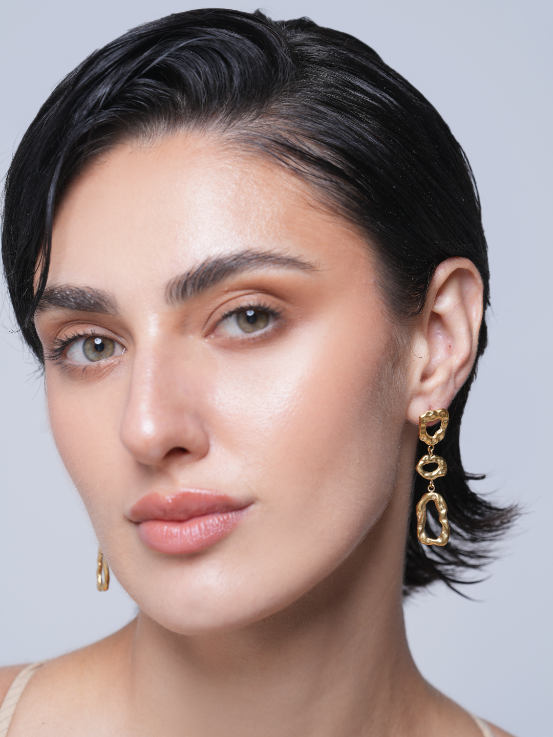 Hollow Temperament Drop Earrings