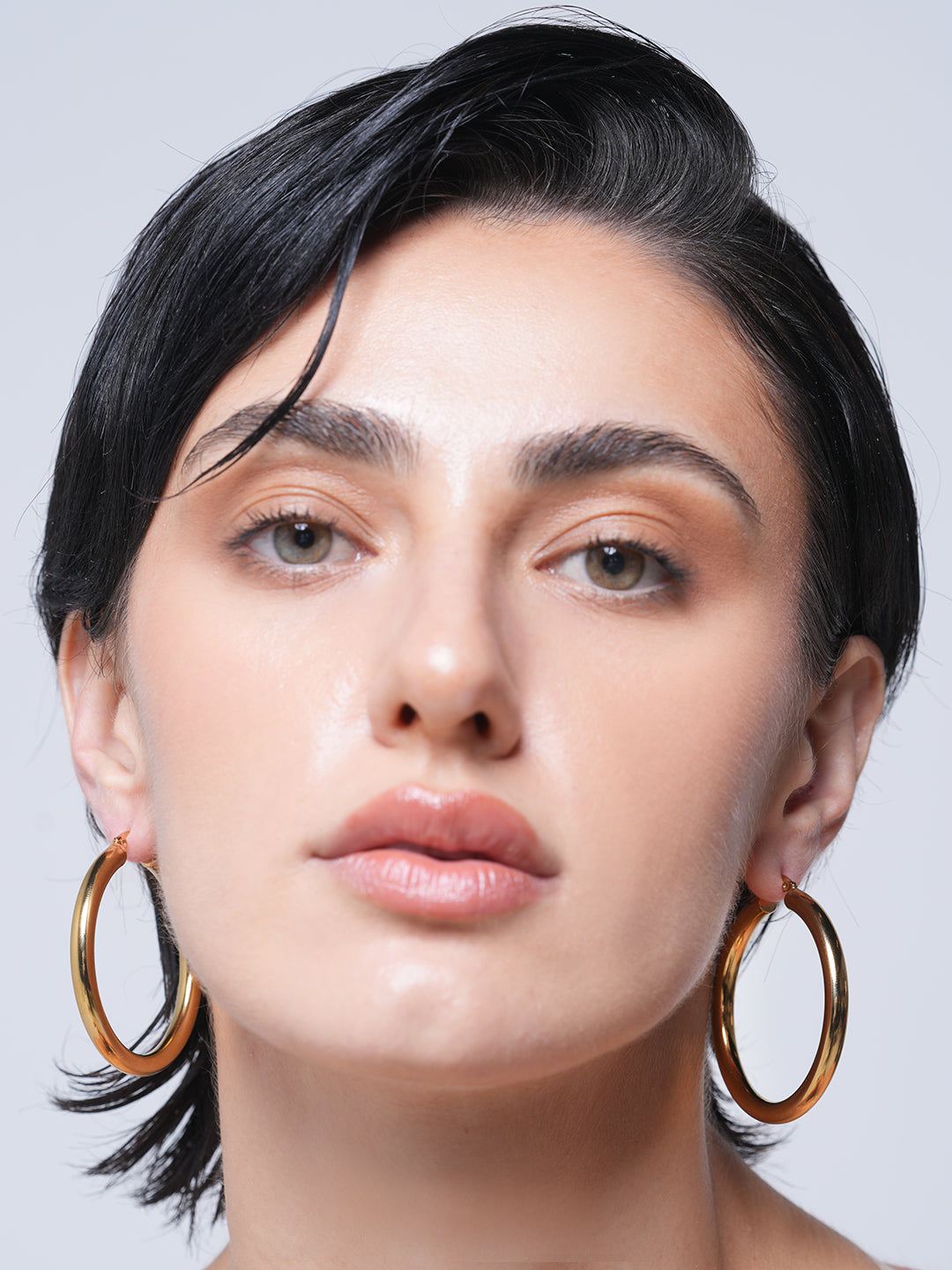 Hollow Chunky Hoops