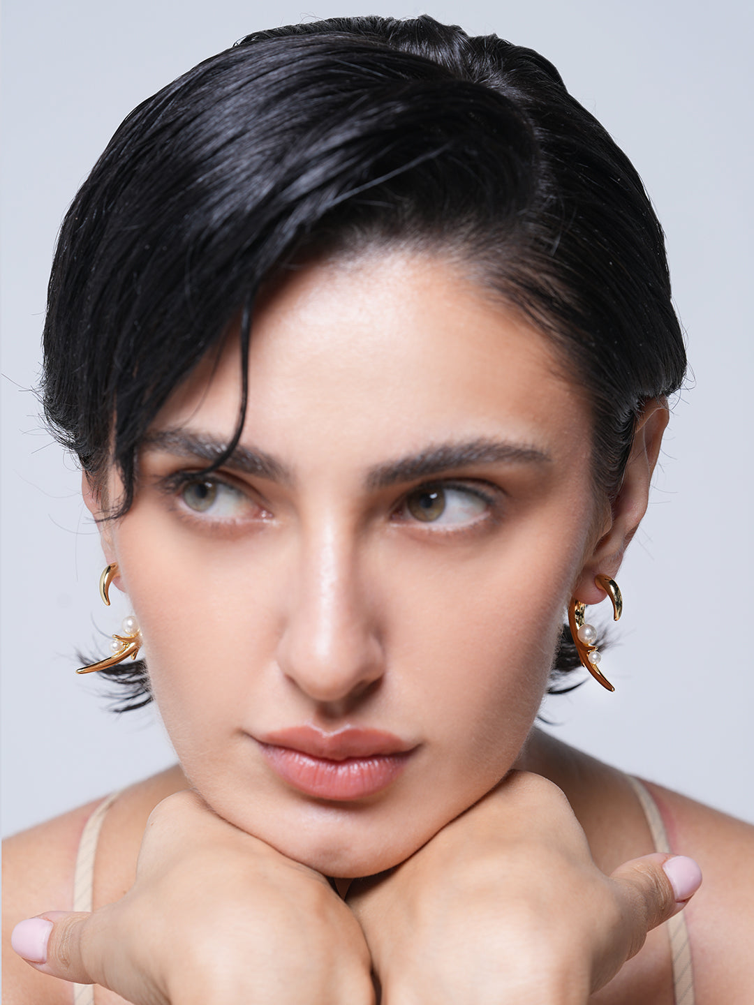 Spike Flower Earings