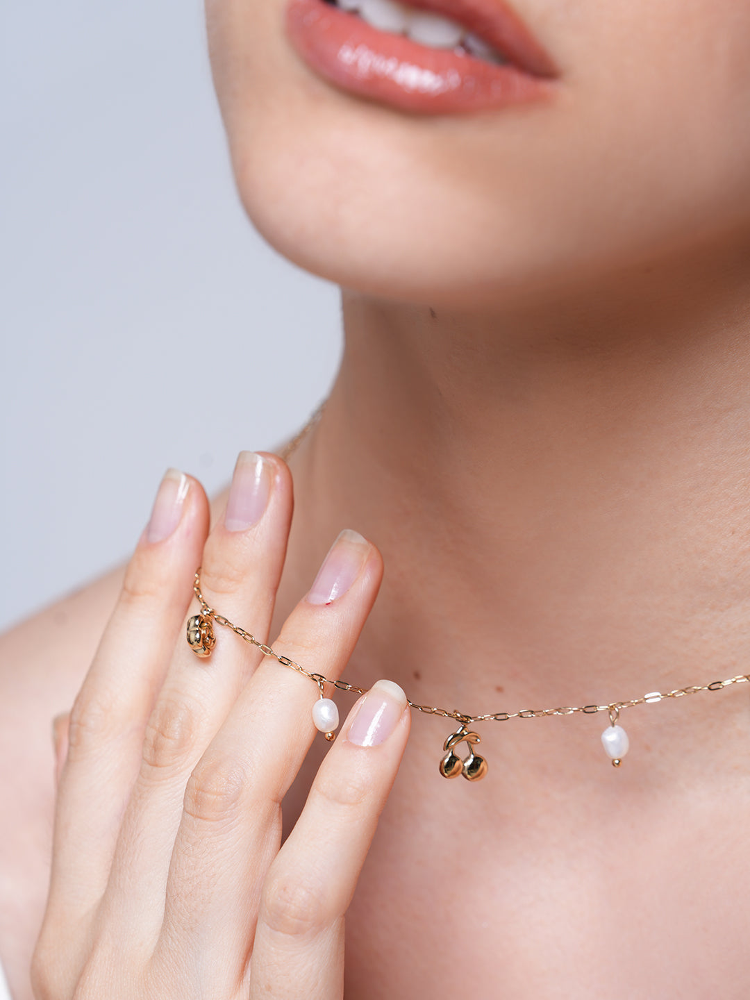 Cherry Charms Necklace