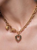 Lariat Heart Necklace