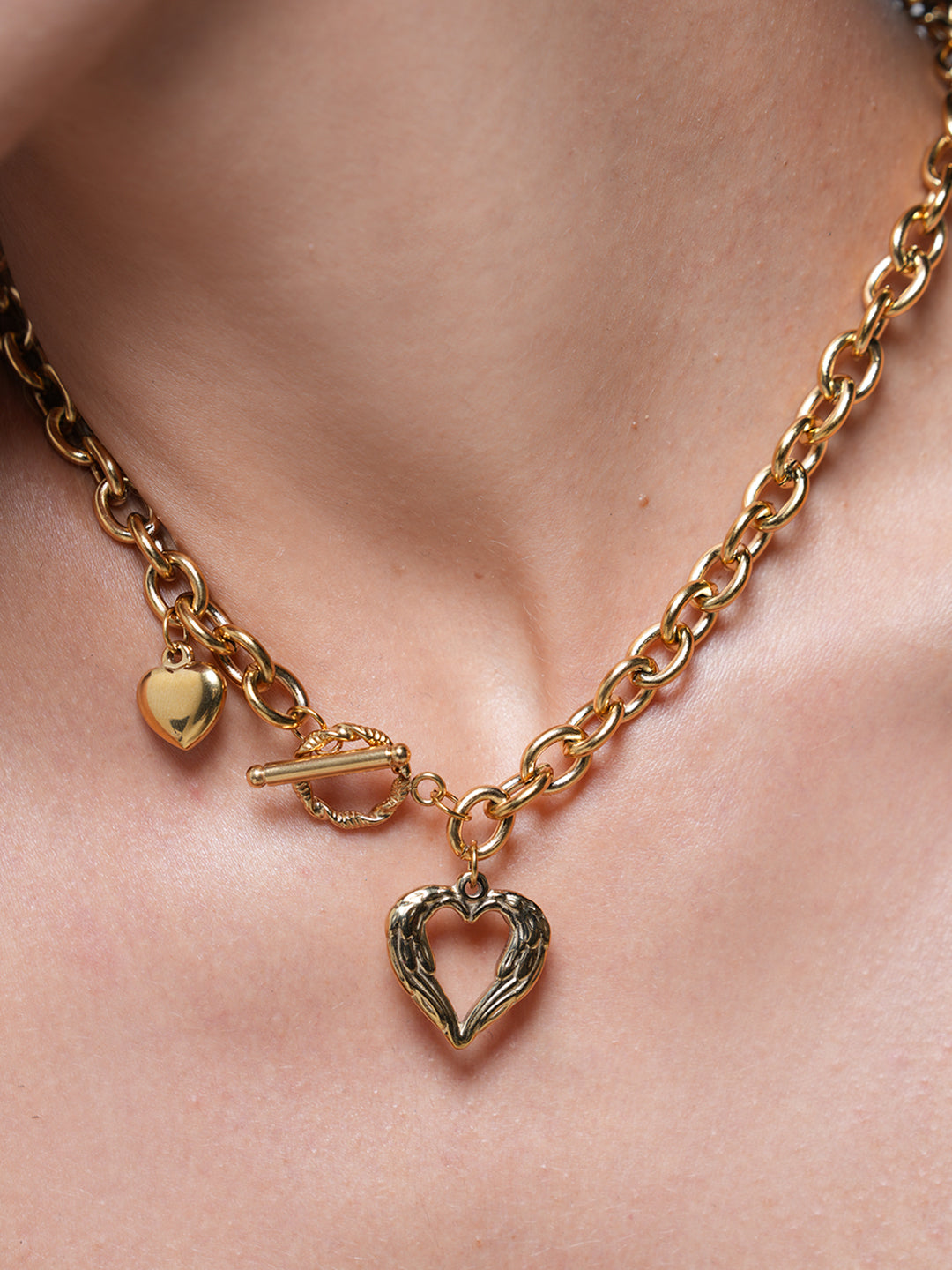Lariat Heart Necklace