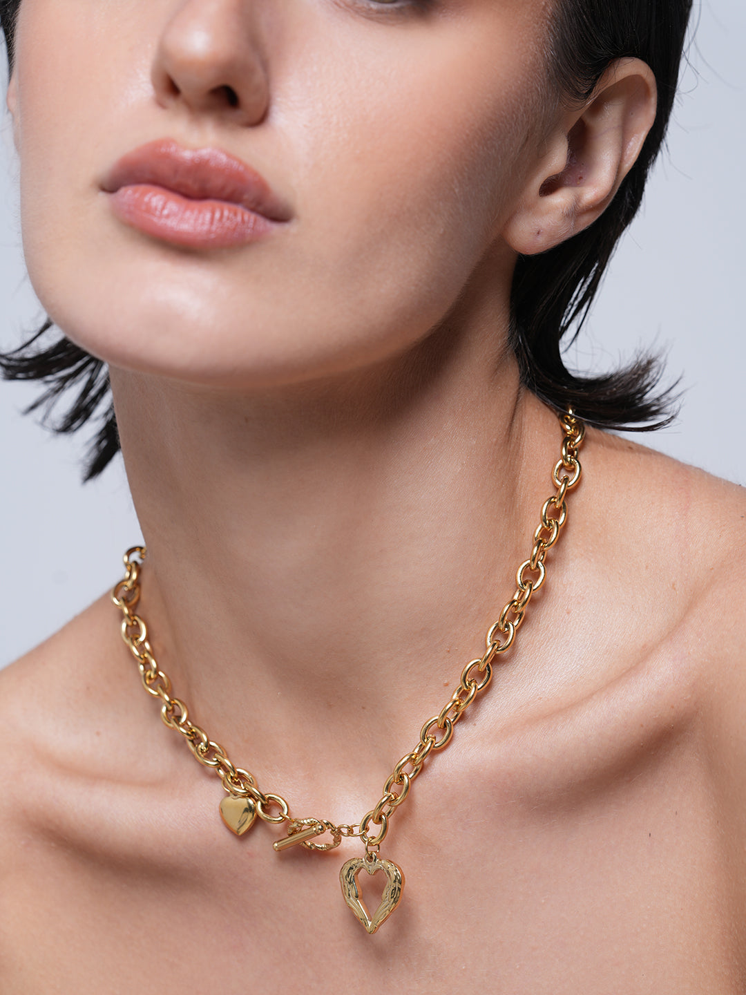 Lariat Heart Necklace