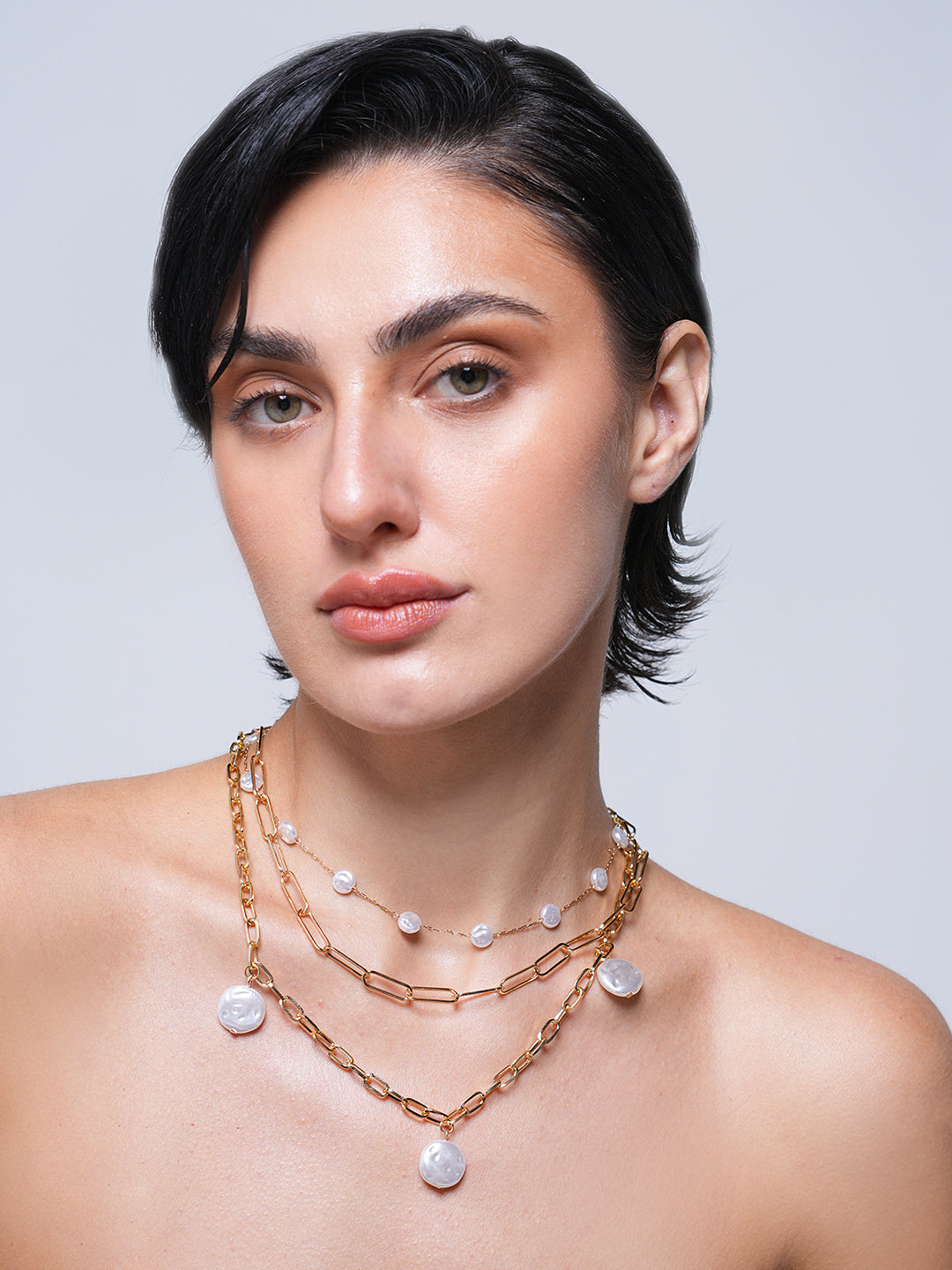 Beaded Multilayer Necklace