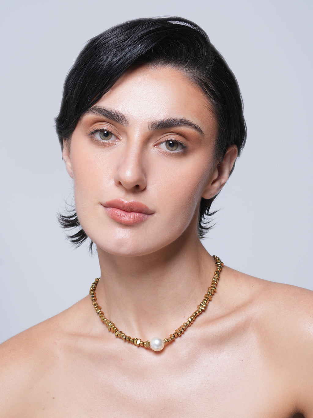 Beaded Pearl Necklace