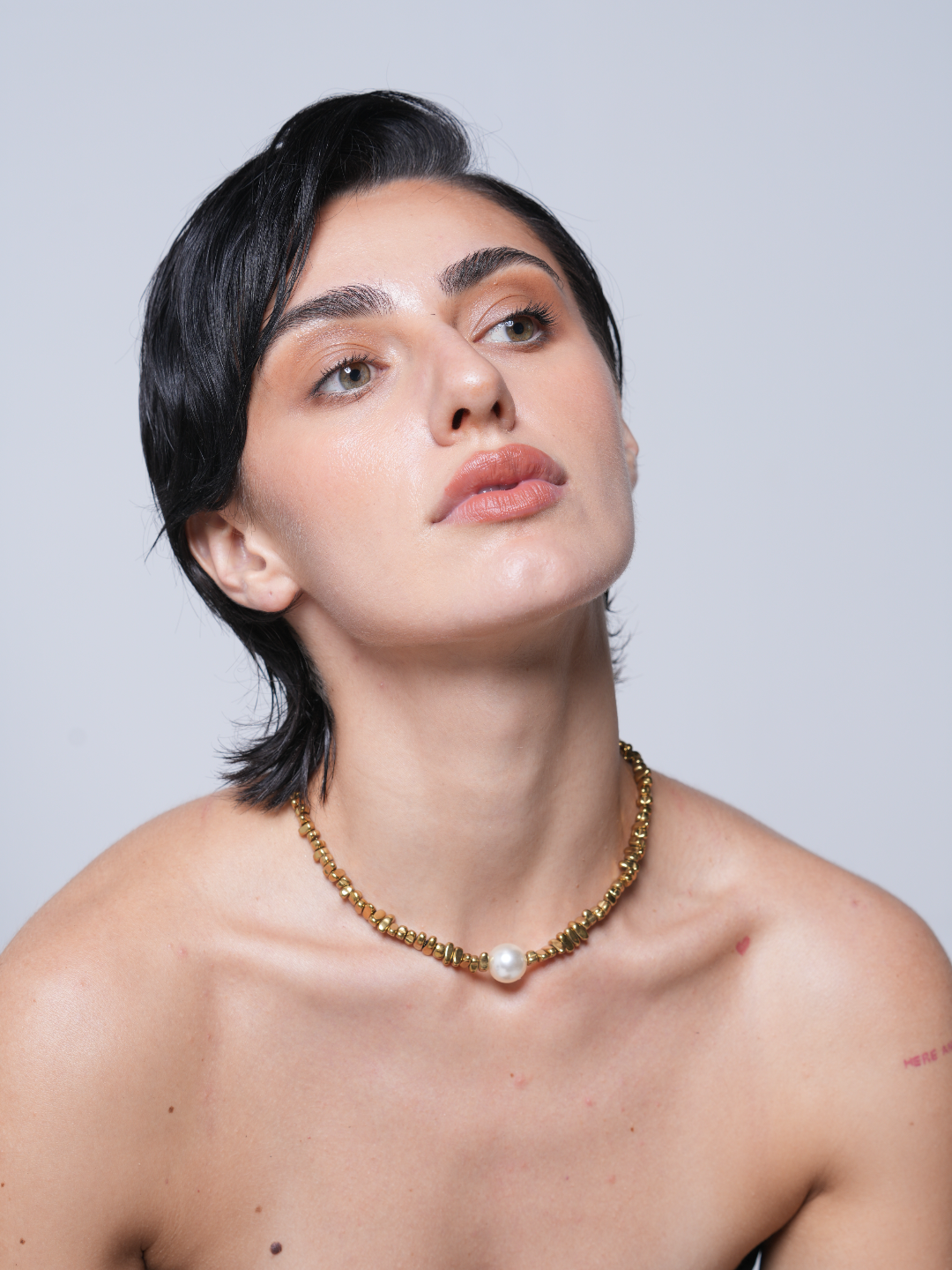Beaded Pearl Necklace