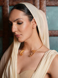Sleek Gold Polished Hasli
