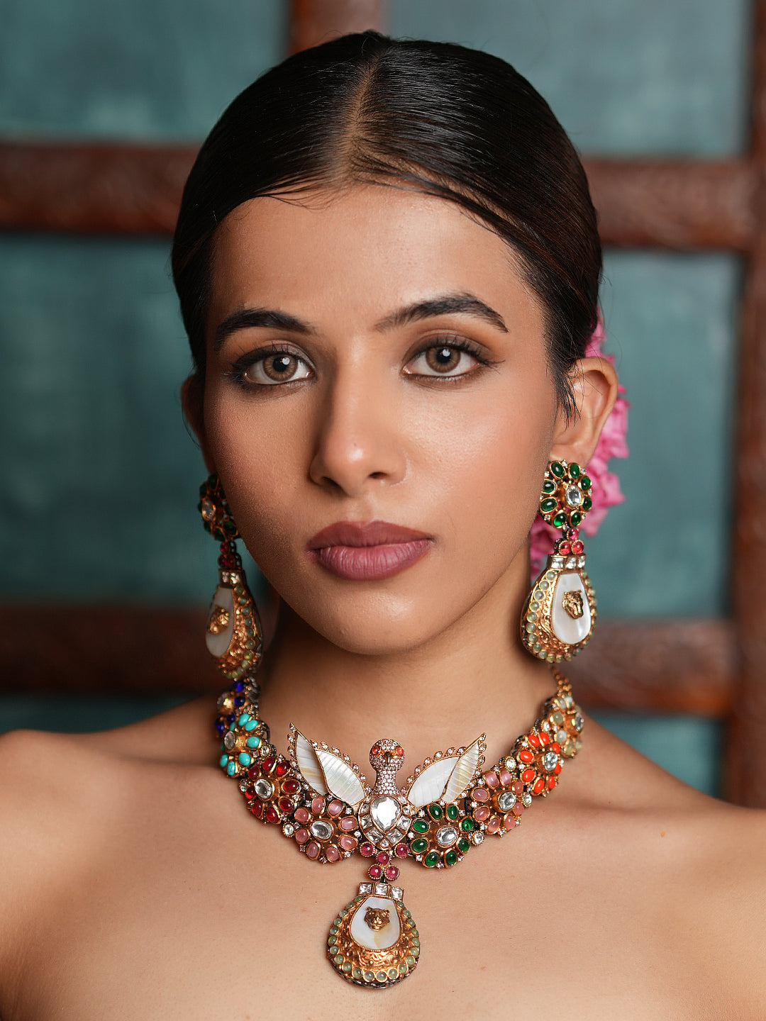 Eagle Multicolor Premium Necklace