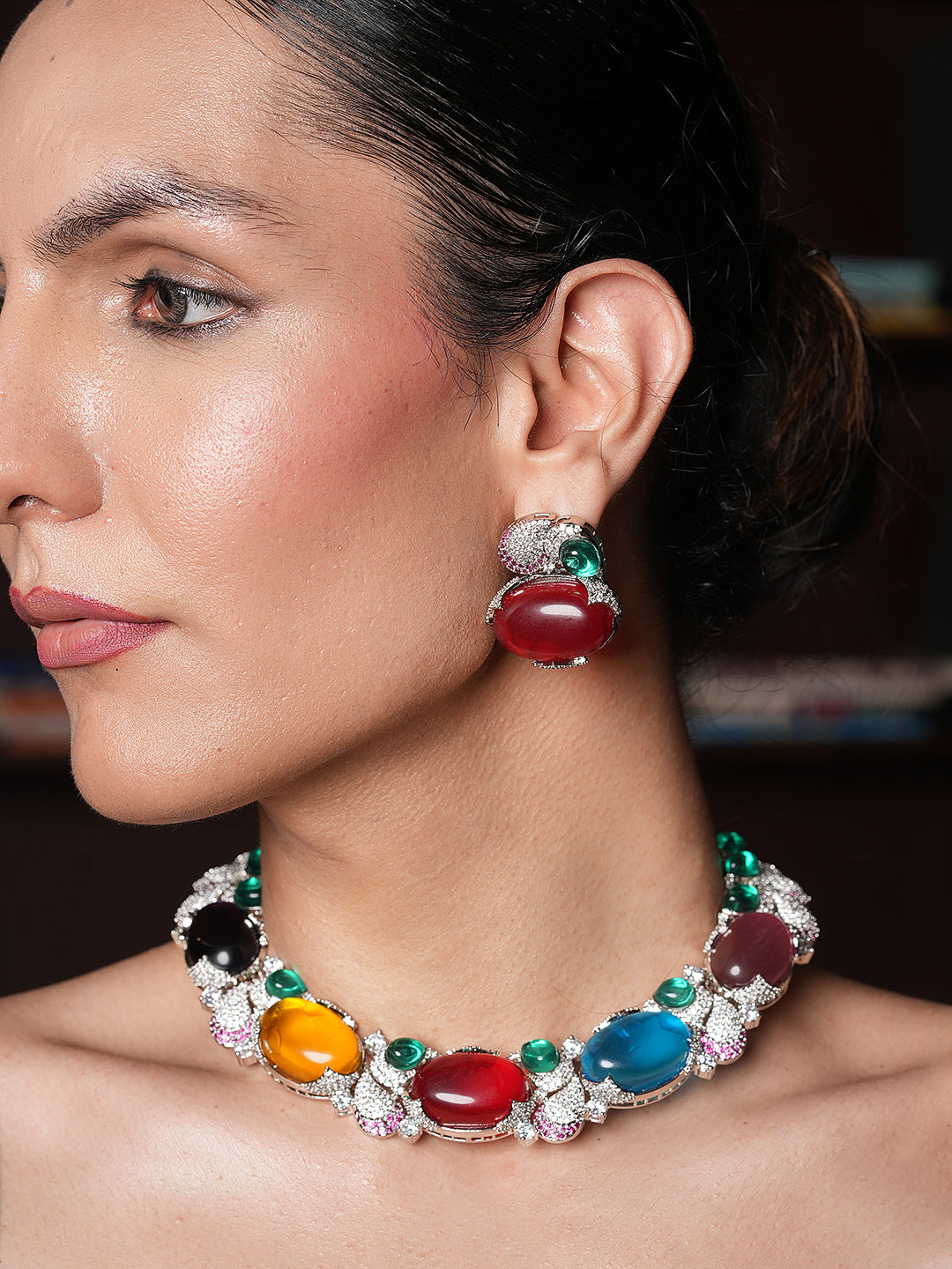 Multicolor Doublet Choker Set