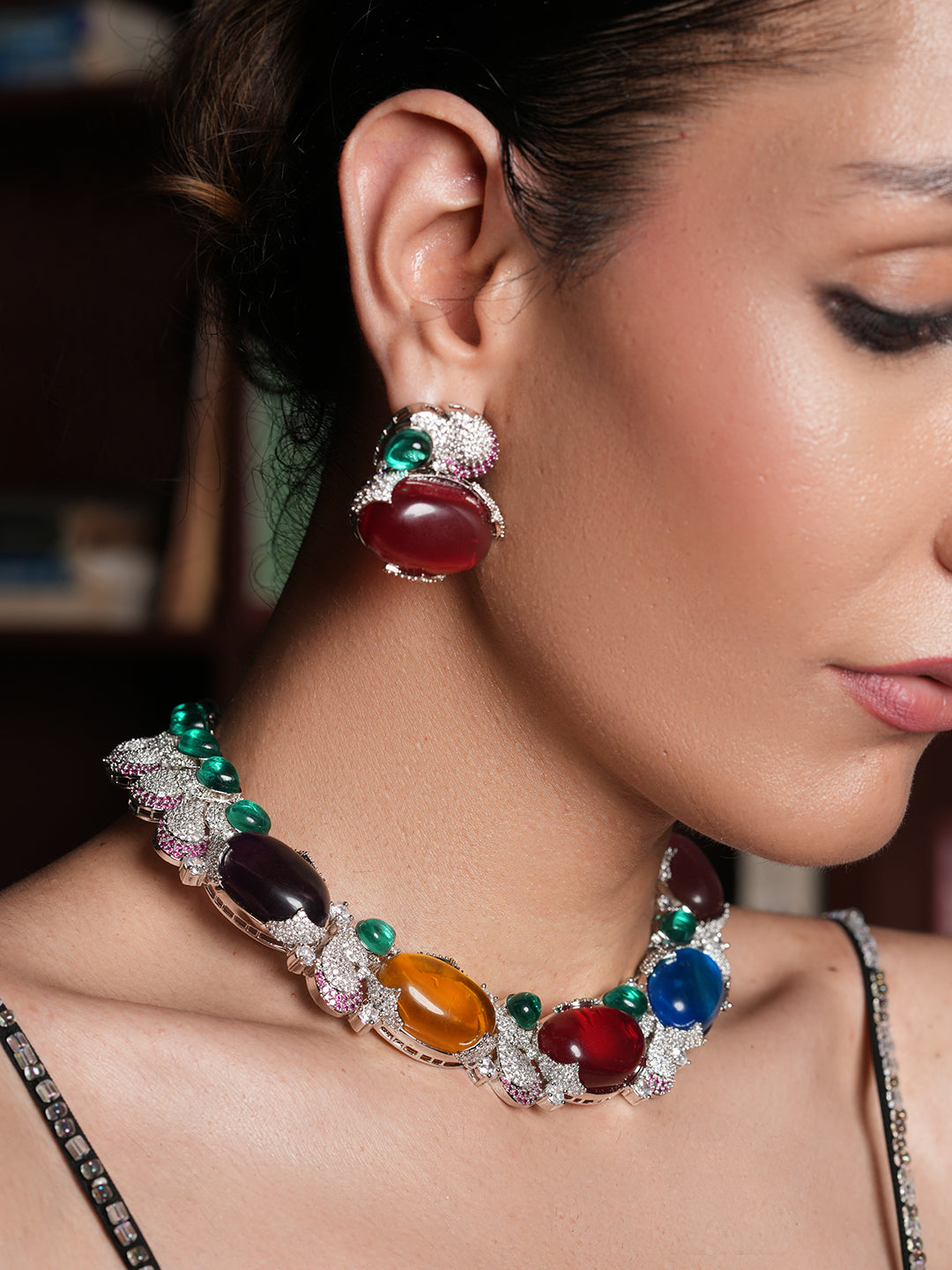 Multicolor Doublet Choker Set