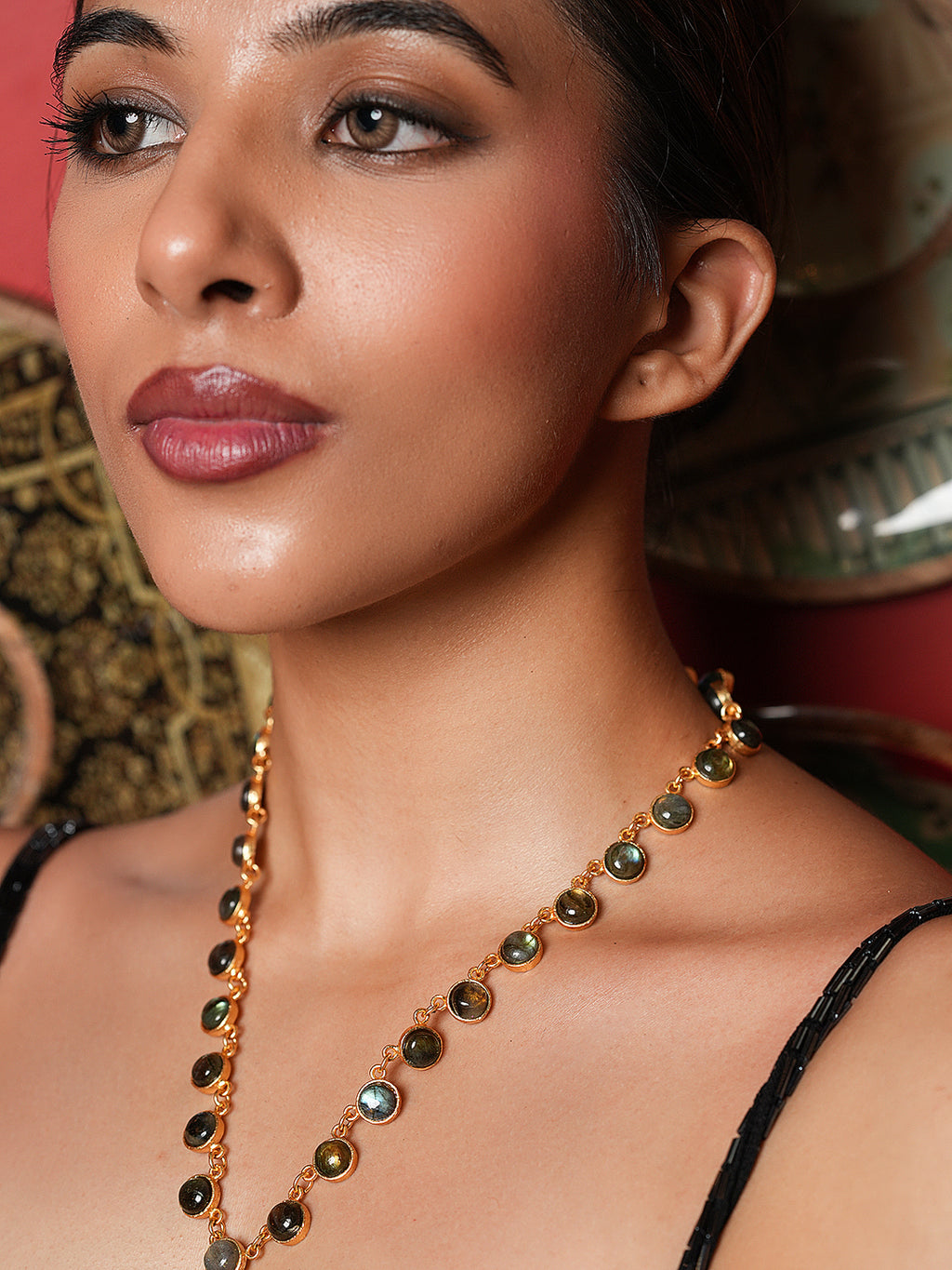 Long Beaded Necklace