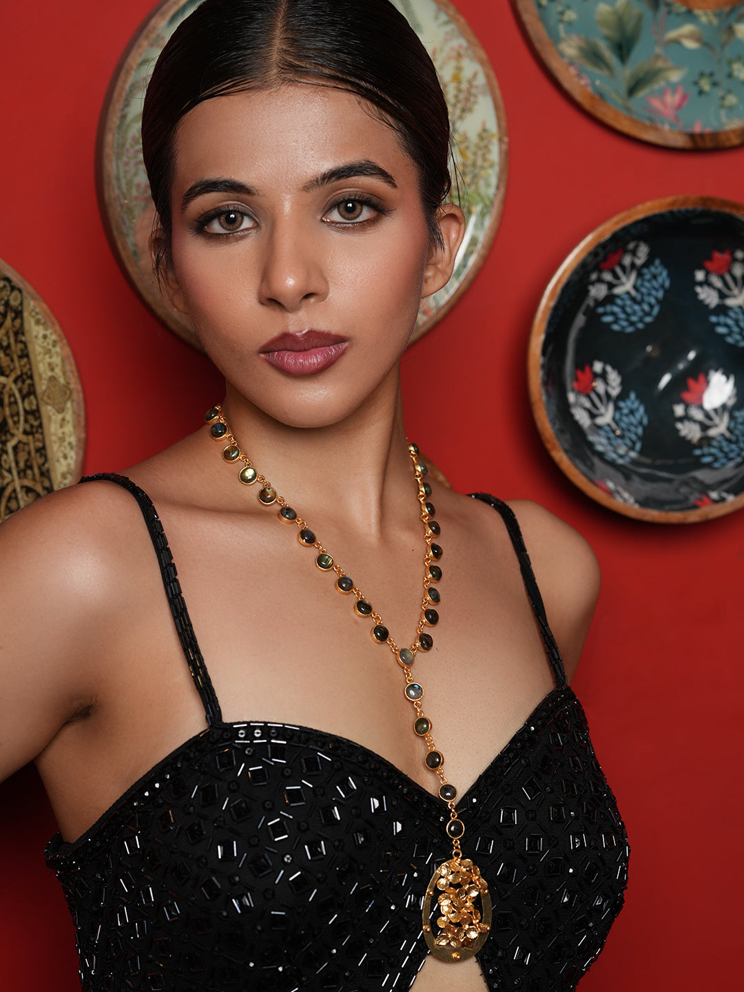 Long Beaded Necklace