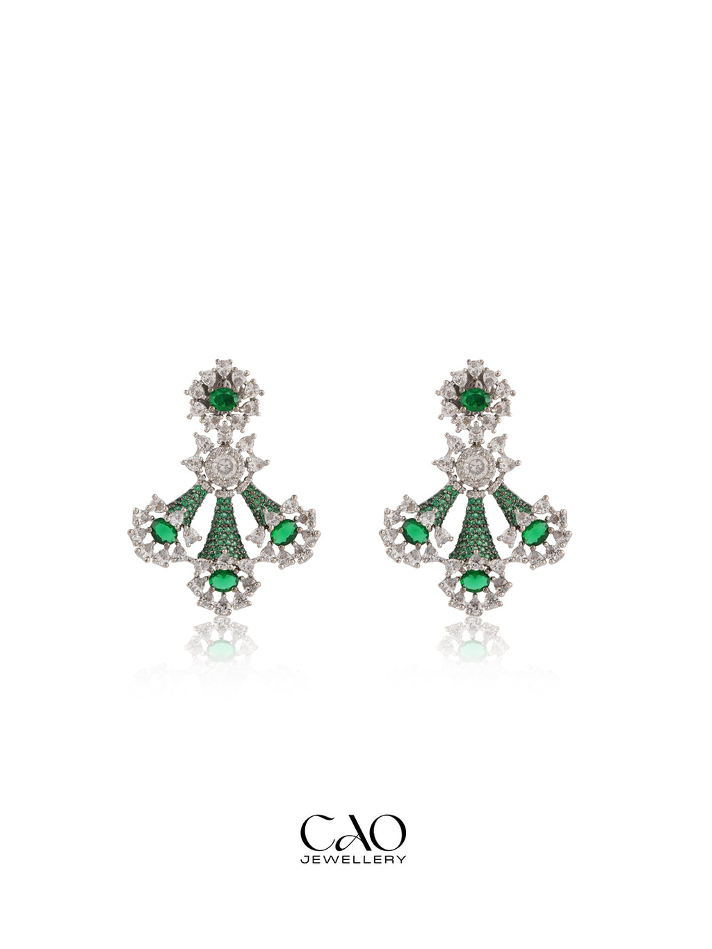 Emerald Cascade Necklace