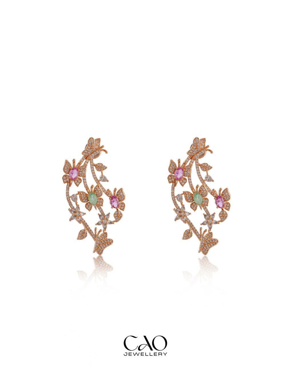 Petal & Wing Earrings